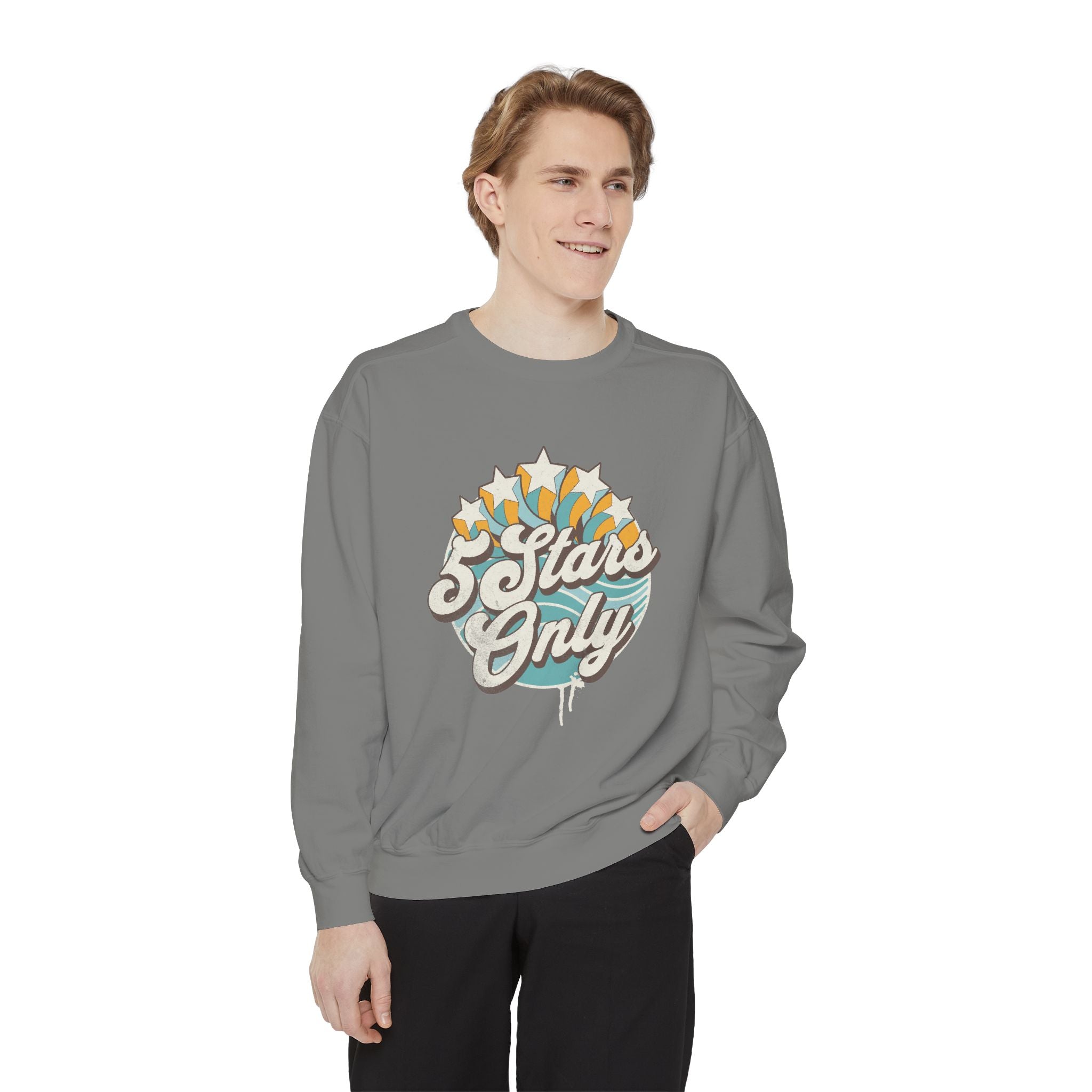 "5 Stars Only" - Unisex Crewneck Sweatshirt