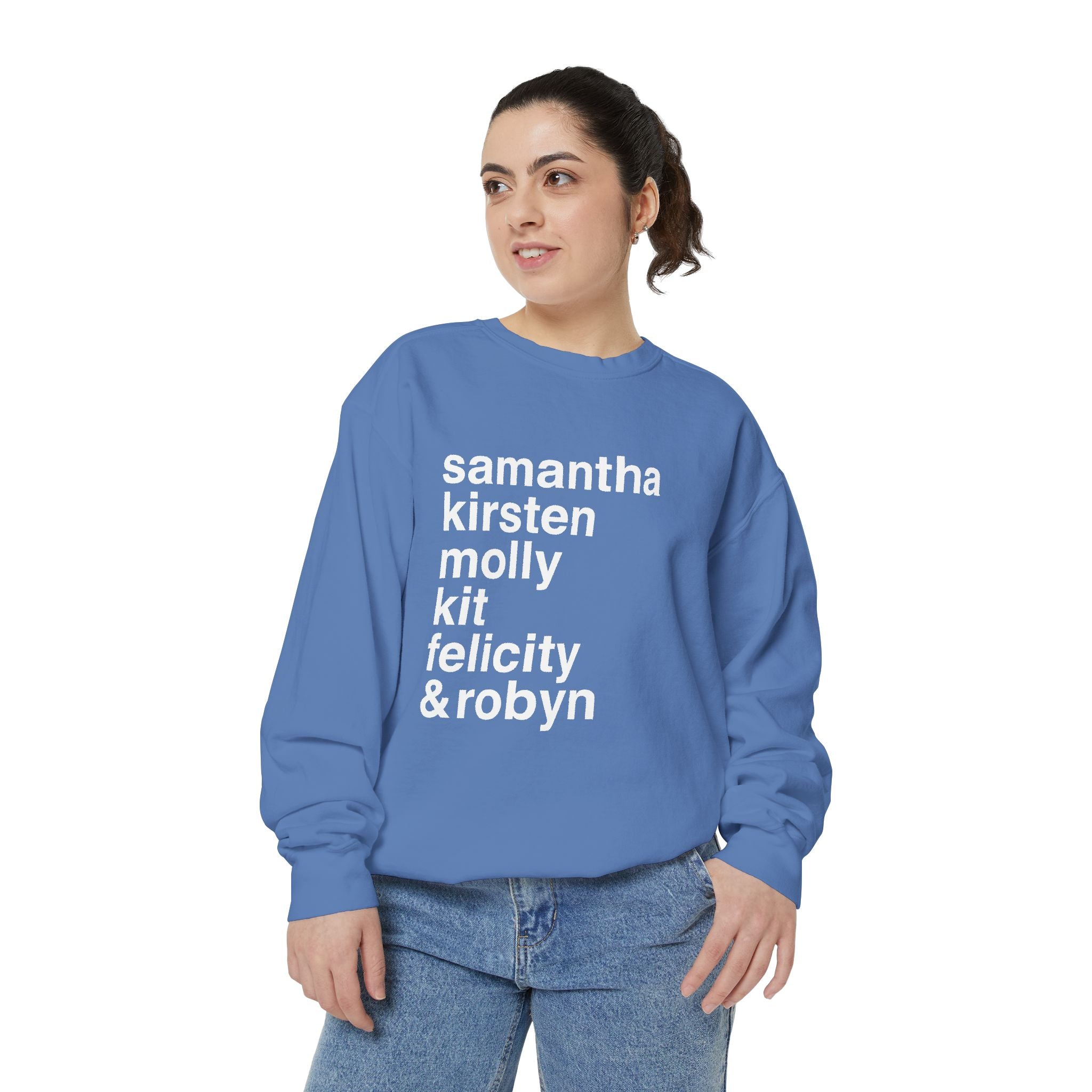 "American Girlie Dolls...and Robyn" - Unisex Crewneck Sweatshirt