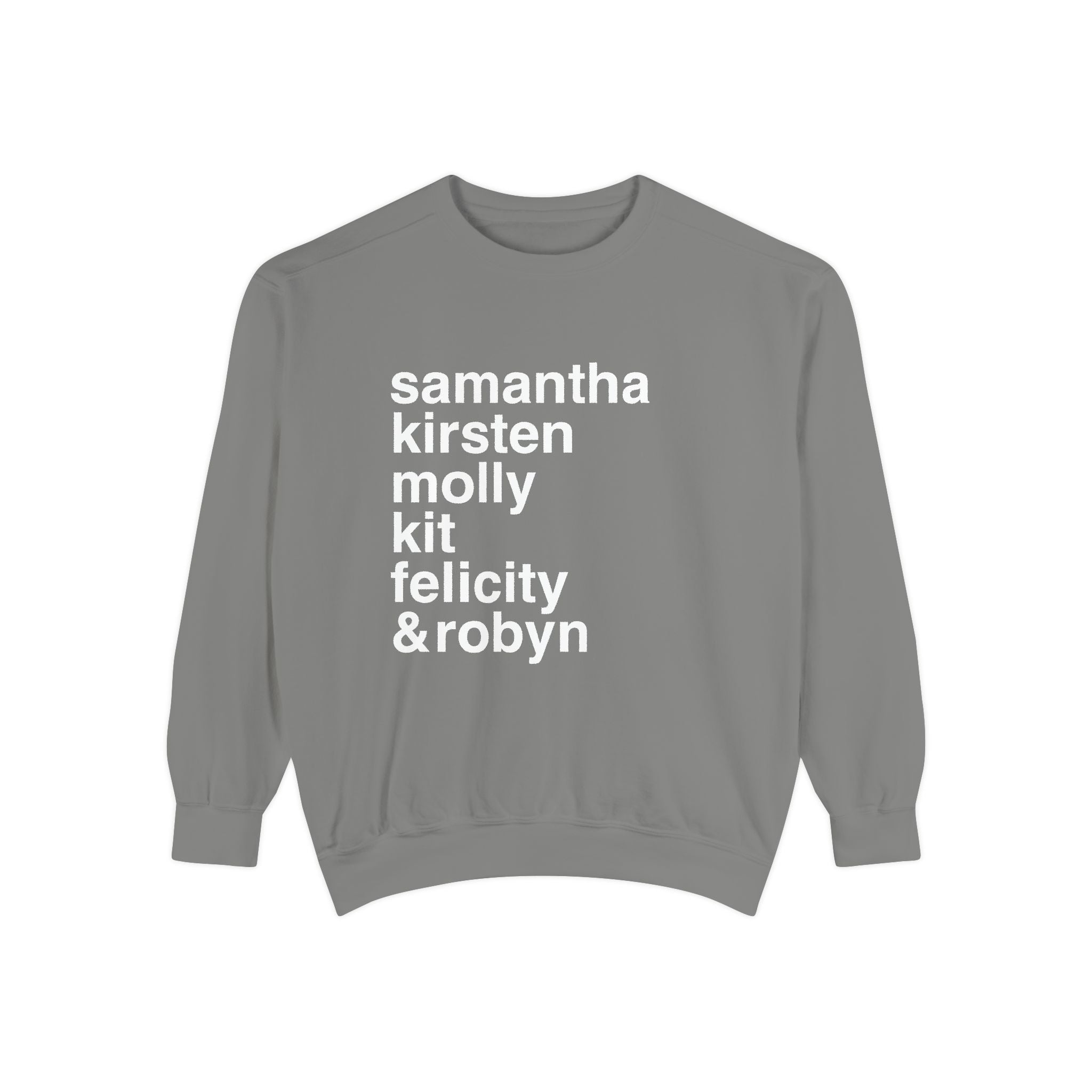 "American Girlie Dolls...and Robyn" - Unisex Crewneck Sweatshirt