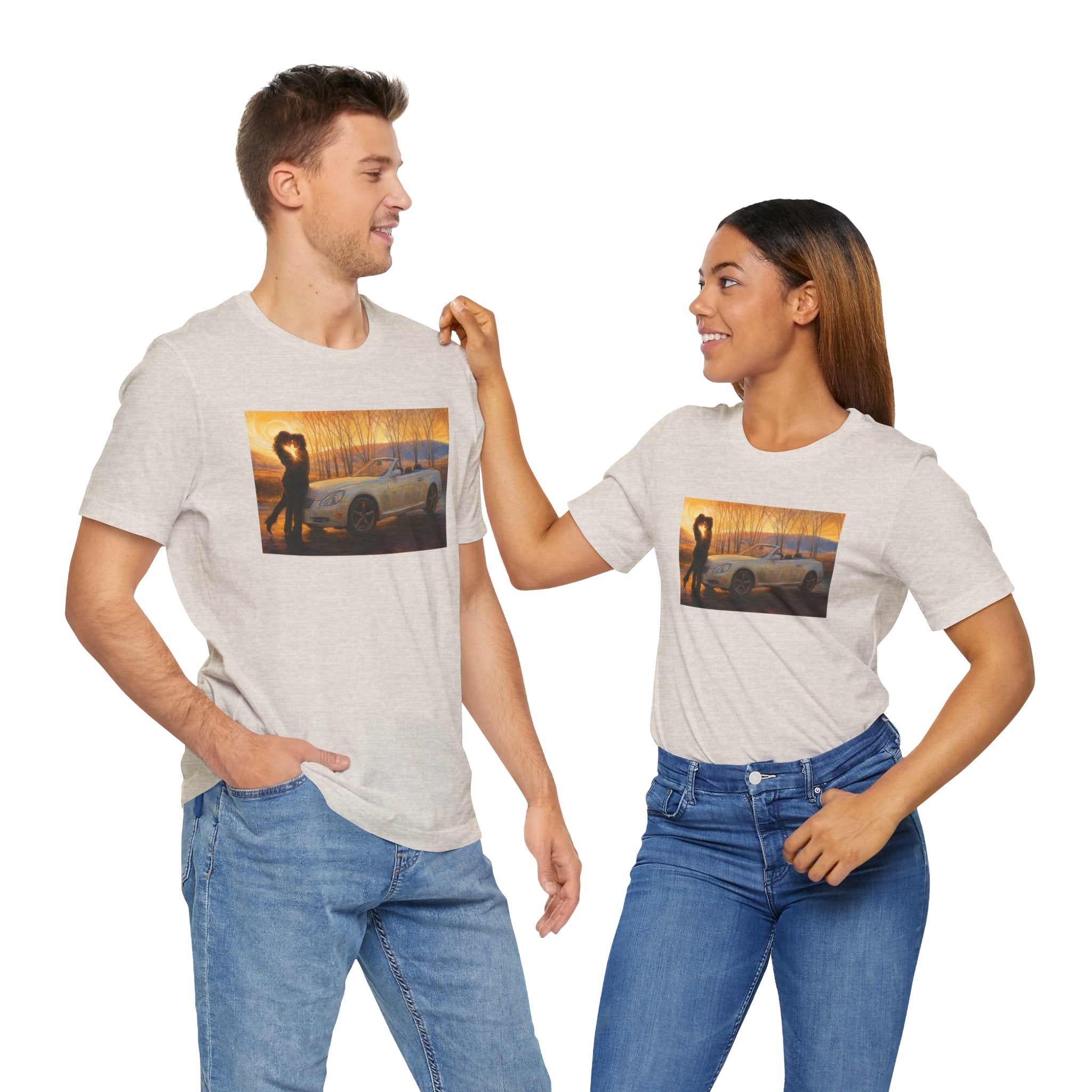 "Soul Mates" feat. The Fanning's Little White Sports Car - Unisex Tee