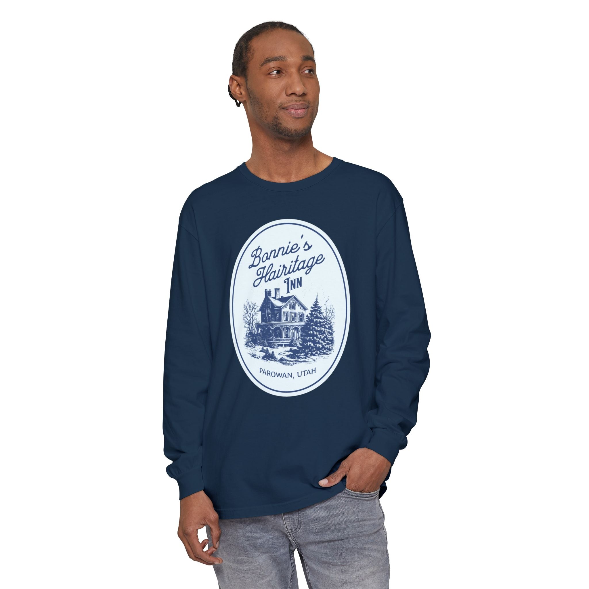 "Bonnie's Hairitage Inn" - Unisex Long Sleeve T-Shirt