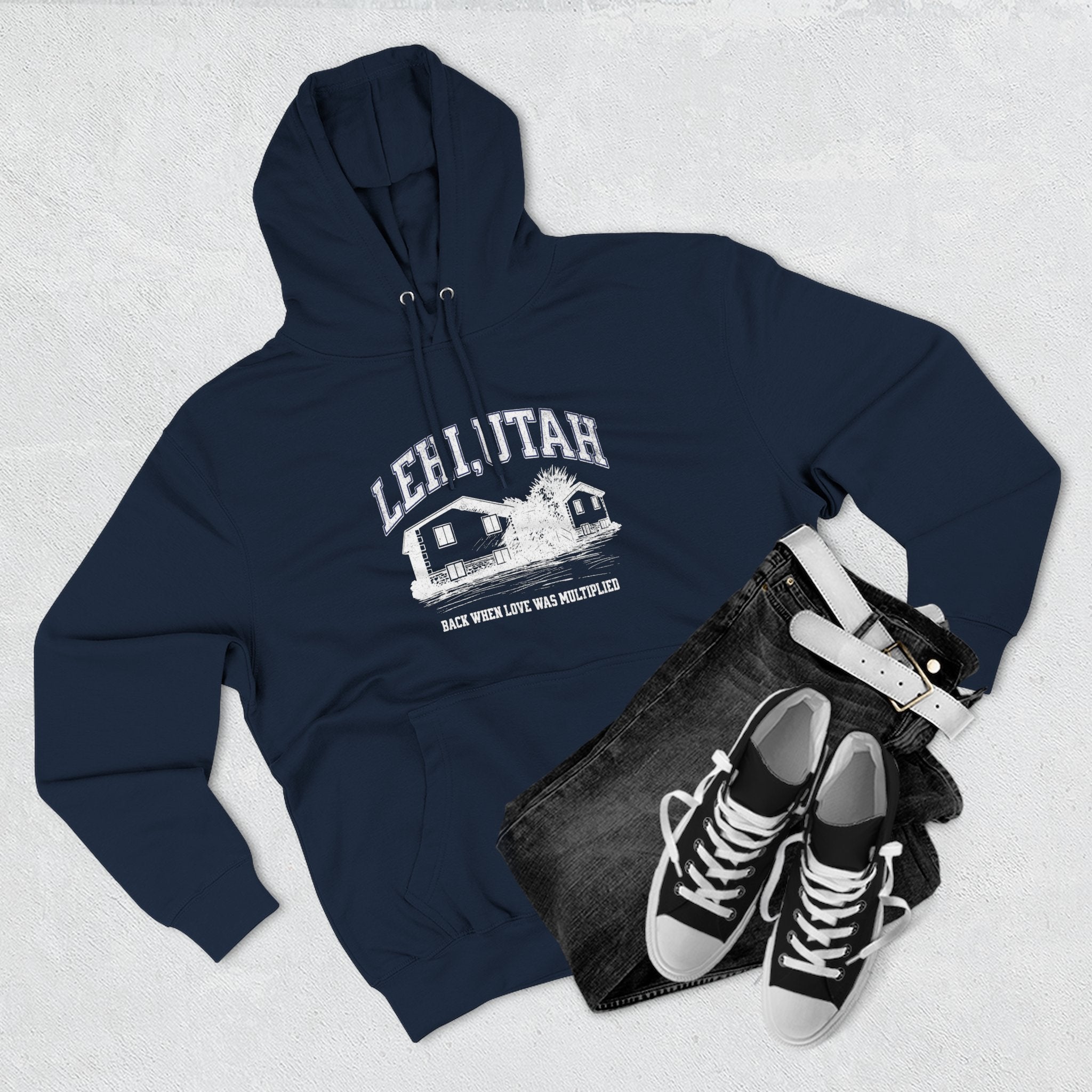 "Lehi, Utah" Hoodie Sweatshirt