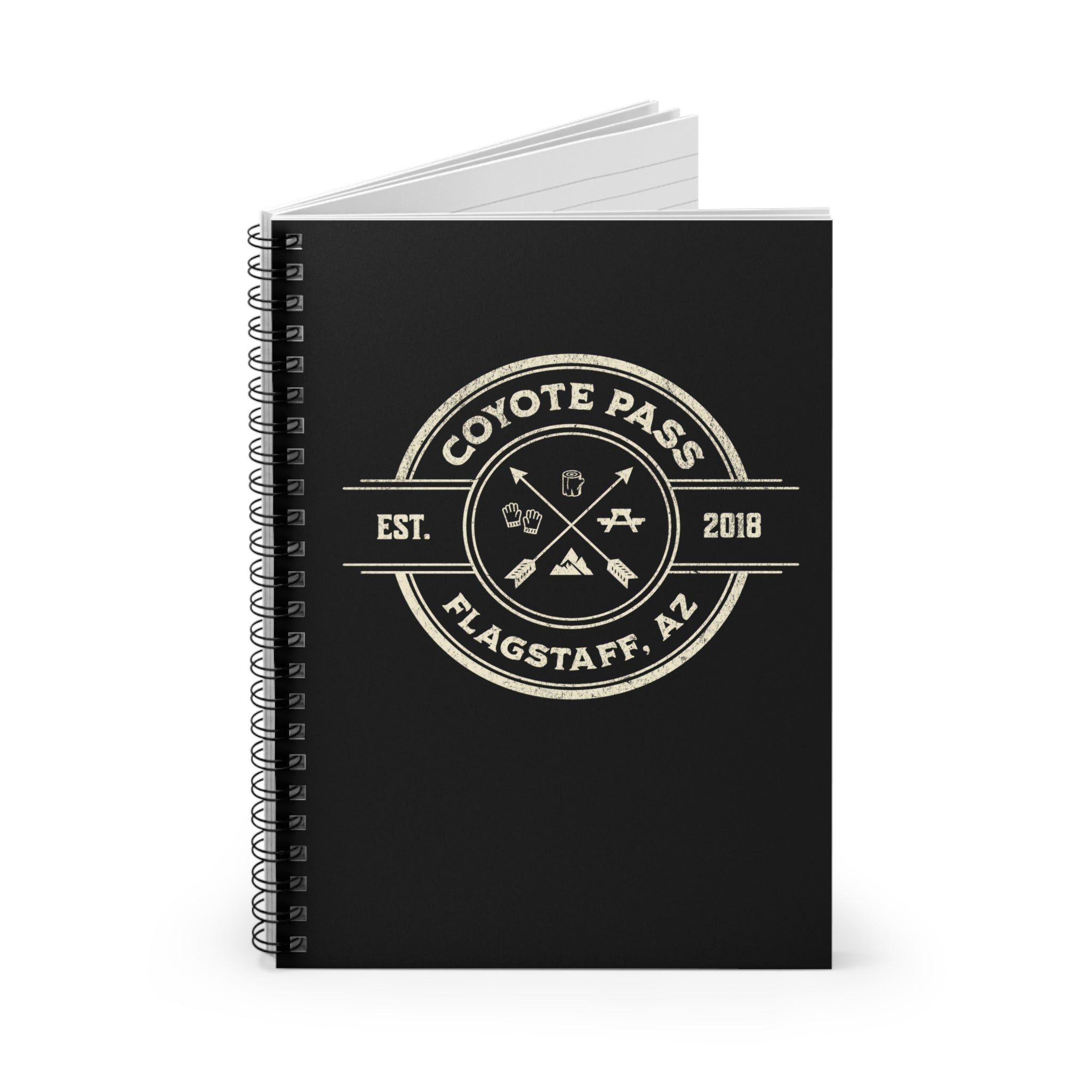 "Coyote Pass" - Small Spiral Notebook