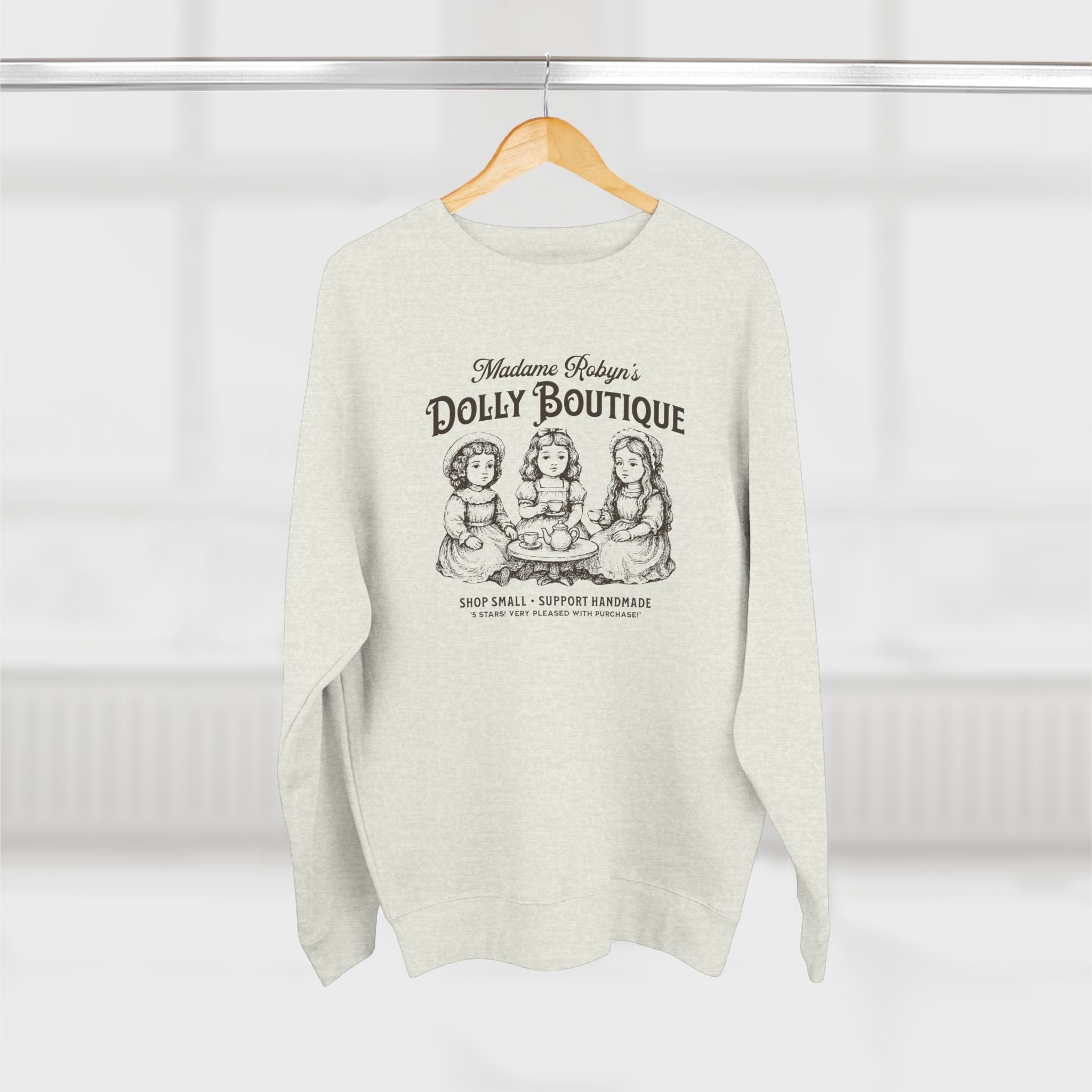 "Madame Robyn's Dolly Boutique" - Crewneck Sweatshirt