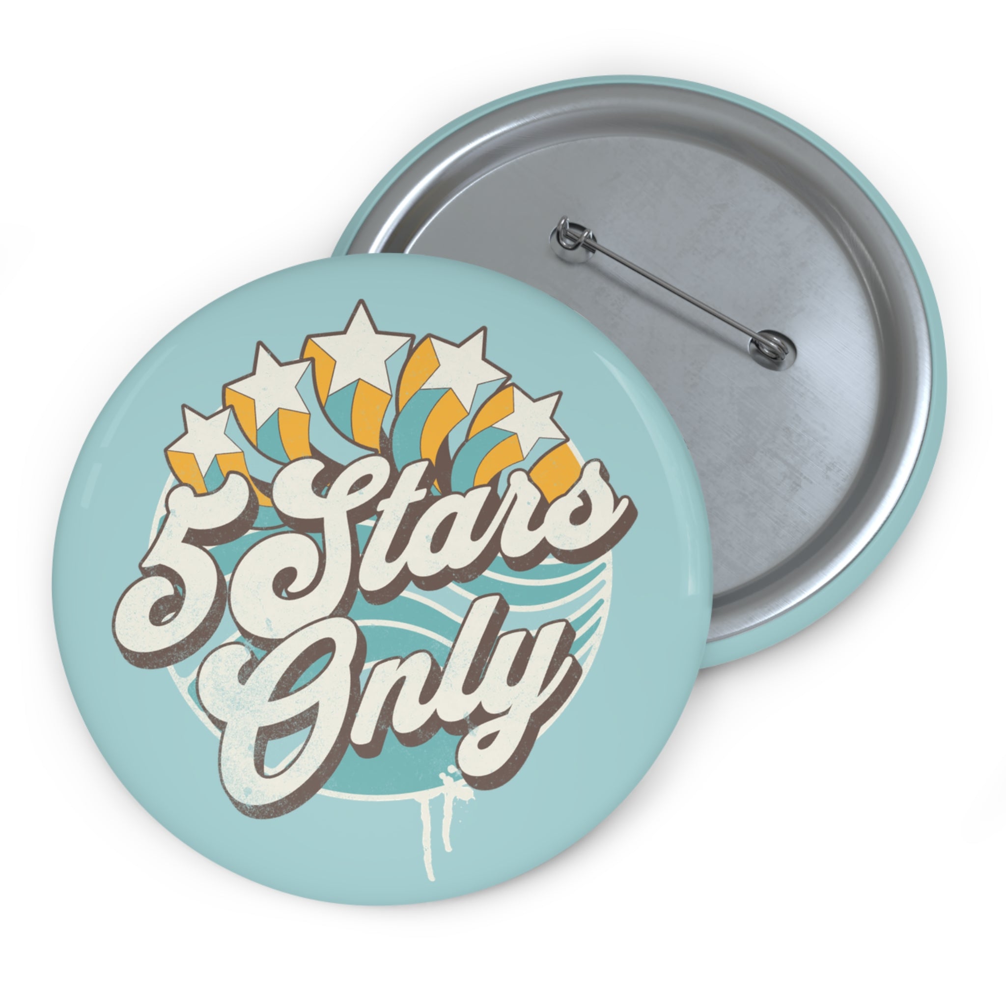 "5 Stars Only" - Custom Pin Button