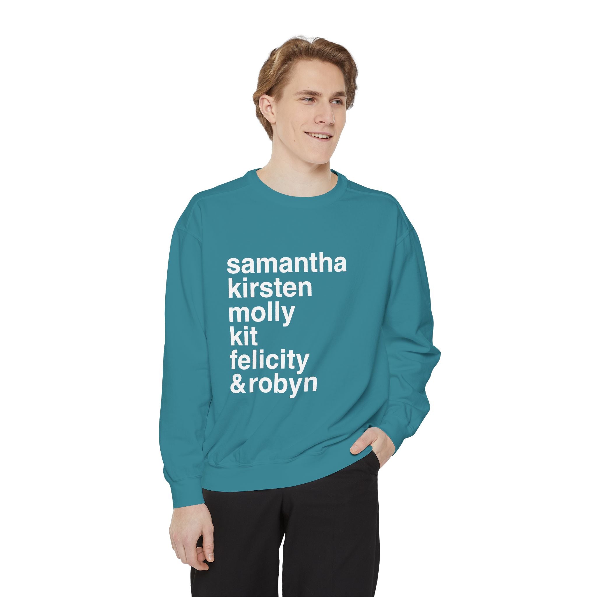 "American Girlie Dolls...and Robyn" - Unisex Crewneck Sweatshirt