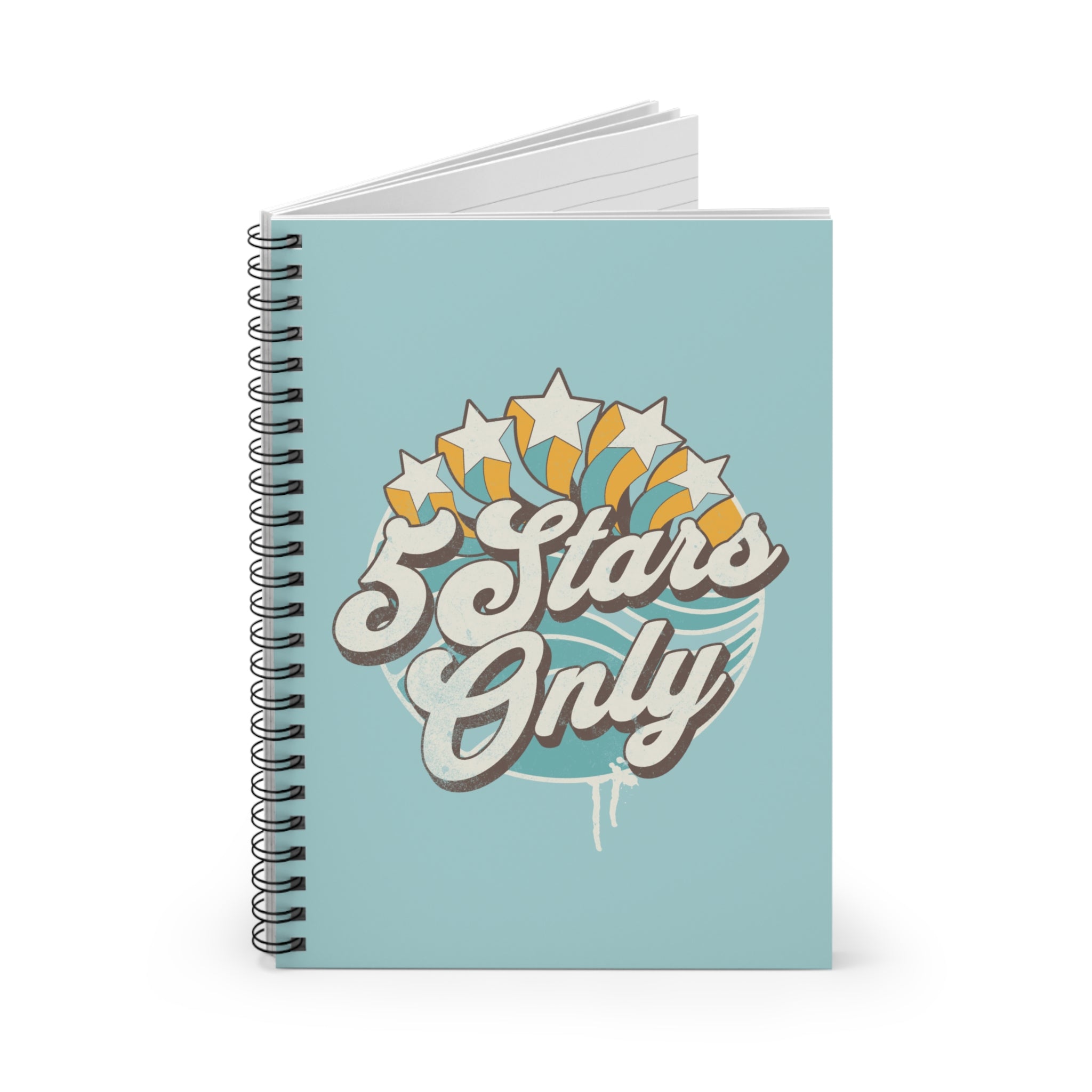 "5 Stars Only" - Small Spiral Notebook