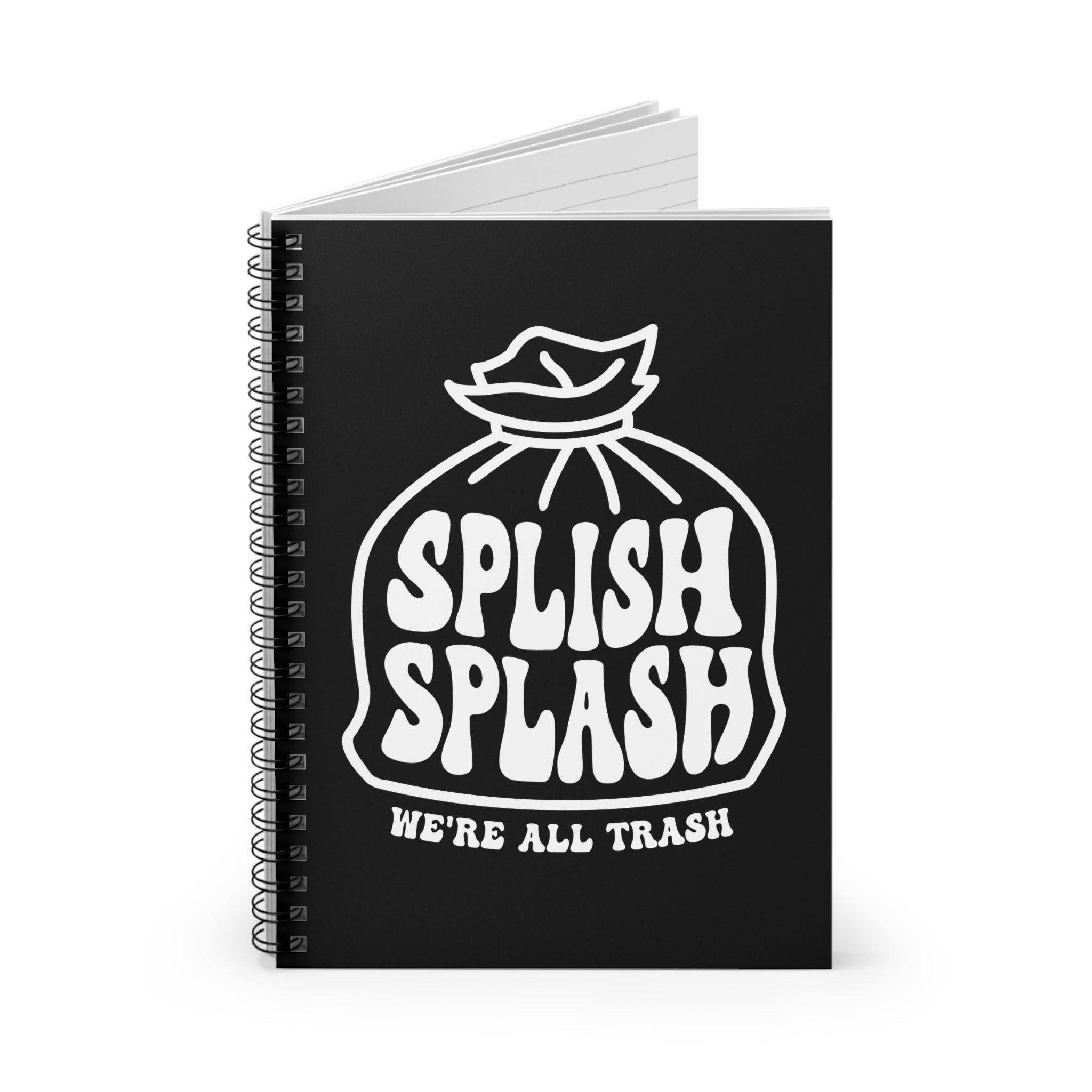 "Splish Splash" - Small Spiral Notebook