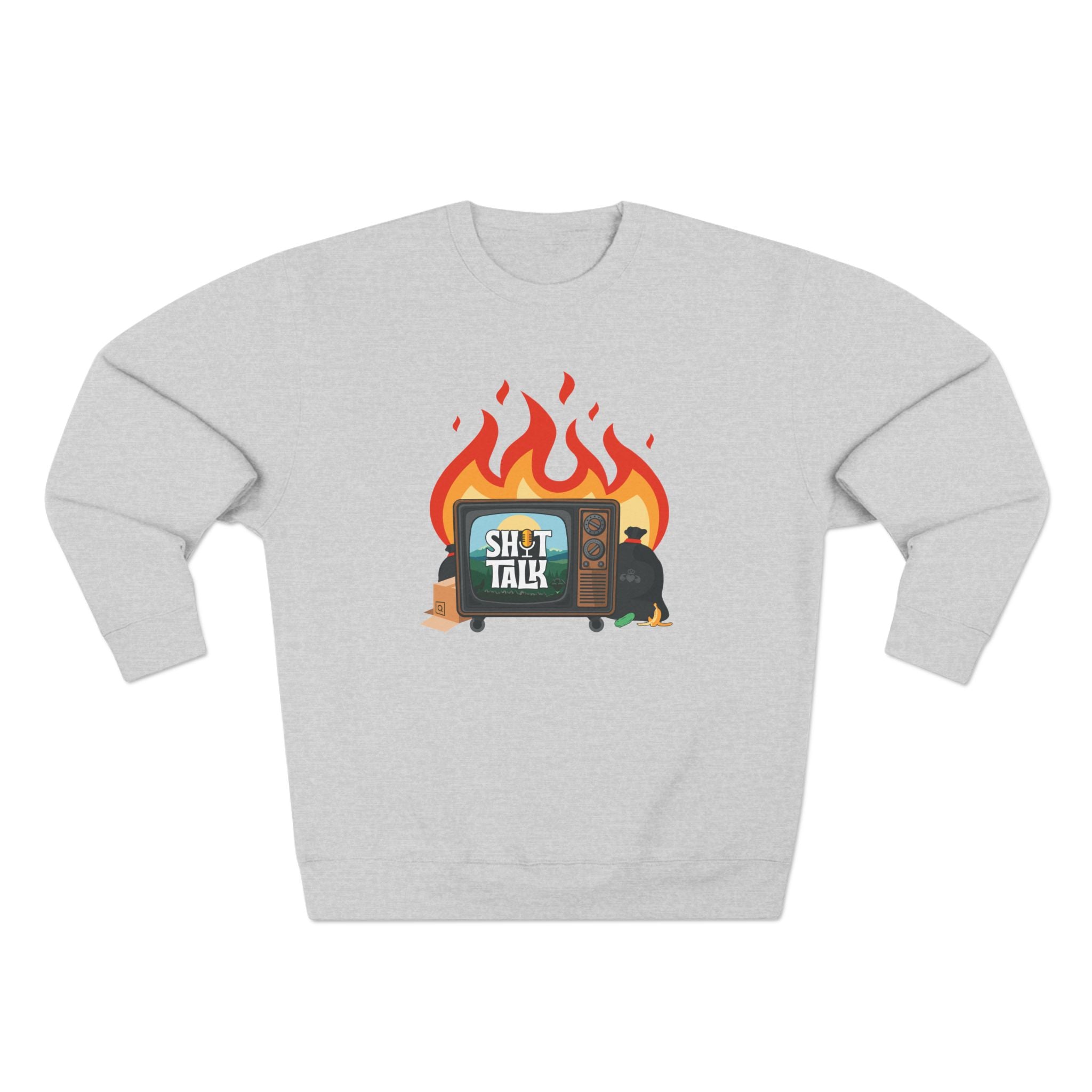"Shit Talk" Official Logo - Crewneck Sweatshirt