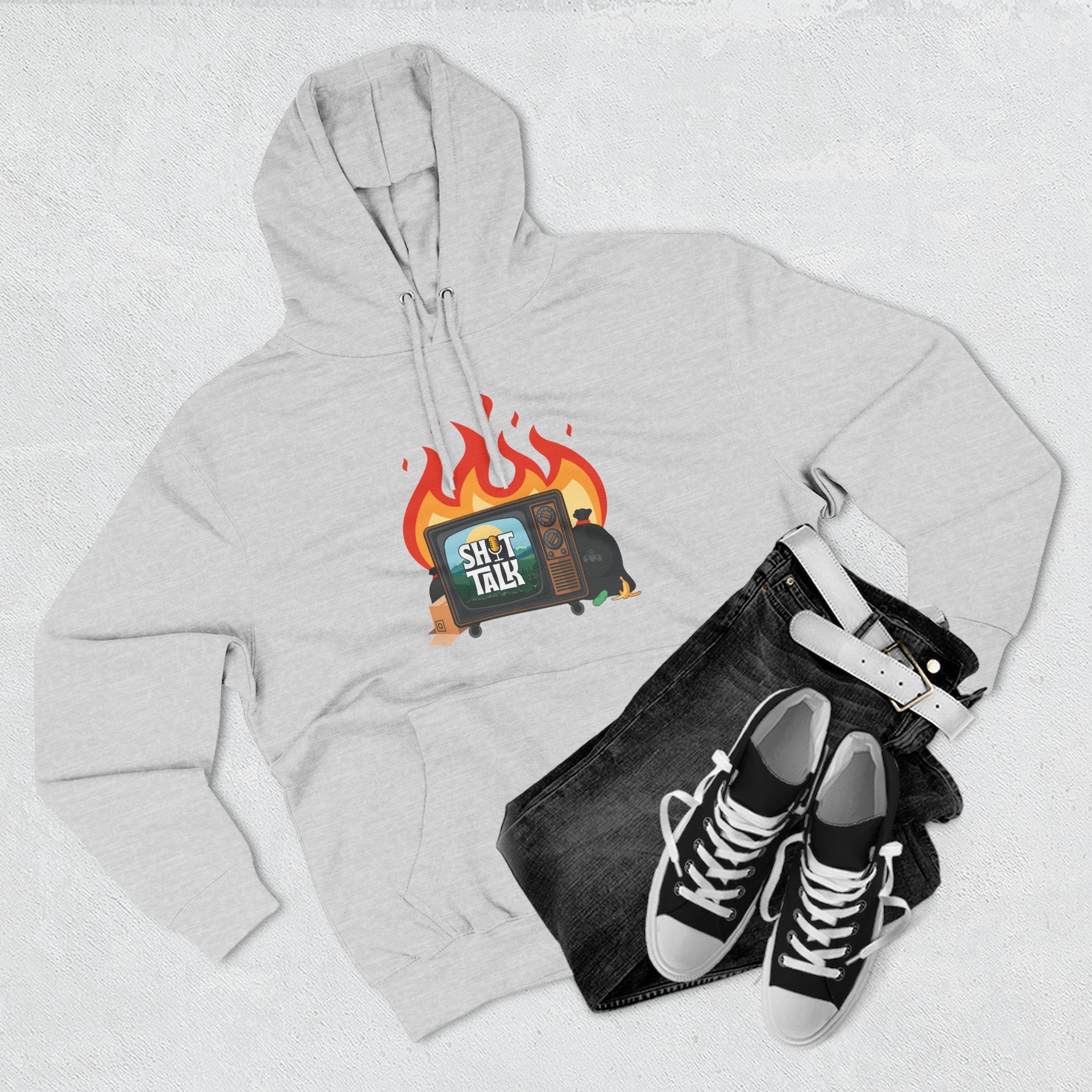 "Shit Talk" Official Logo - Hoodie Sweatshirt