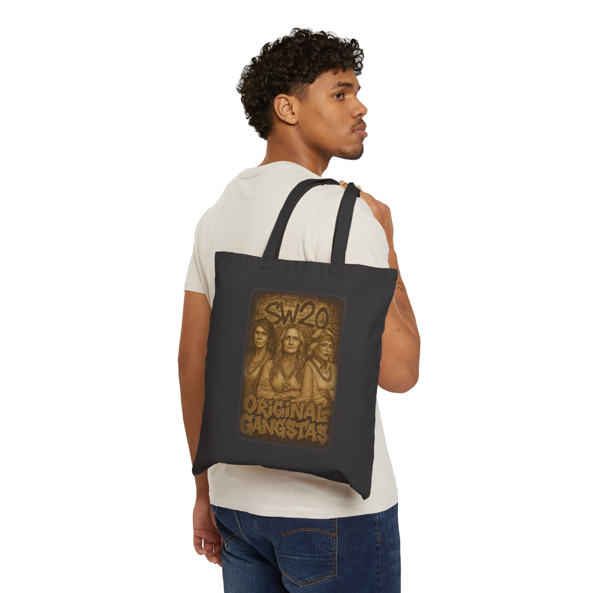 "Original Gangstas" - Cotton Canvas Tote Bag