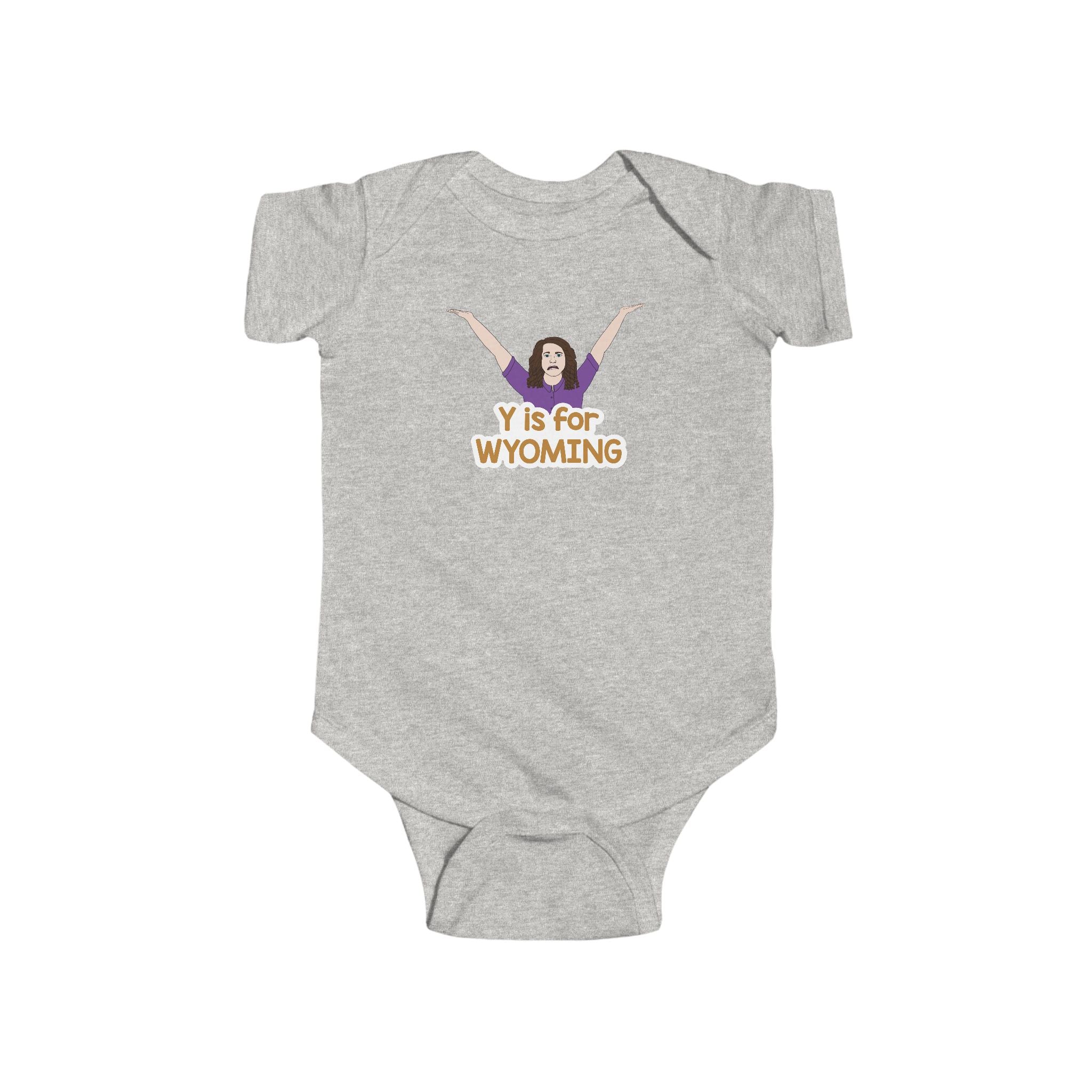 "Y is for WYOMING" - Baby Bodysuit