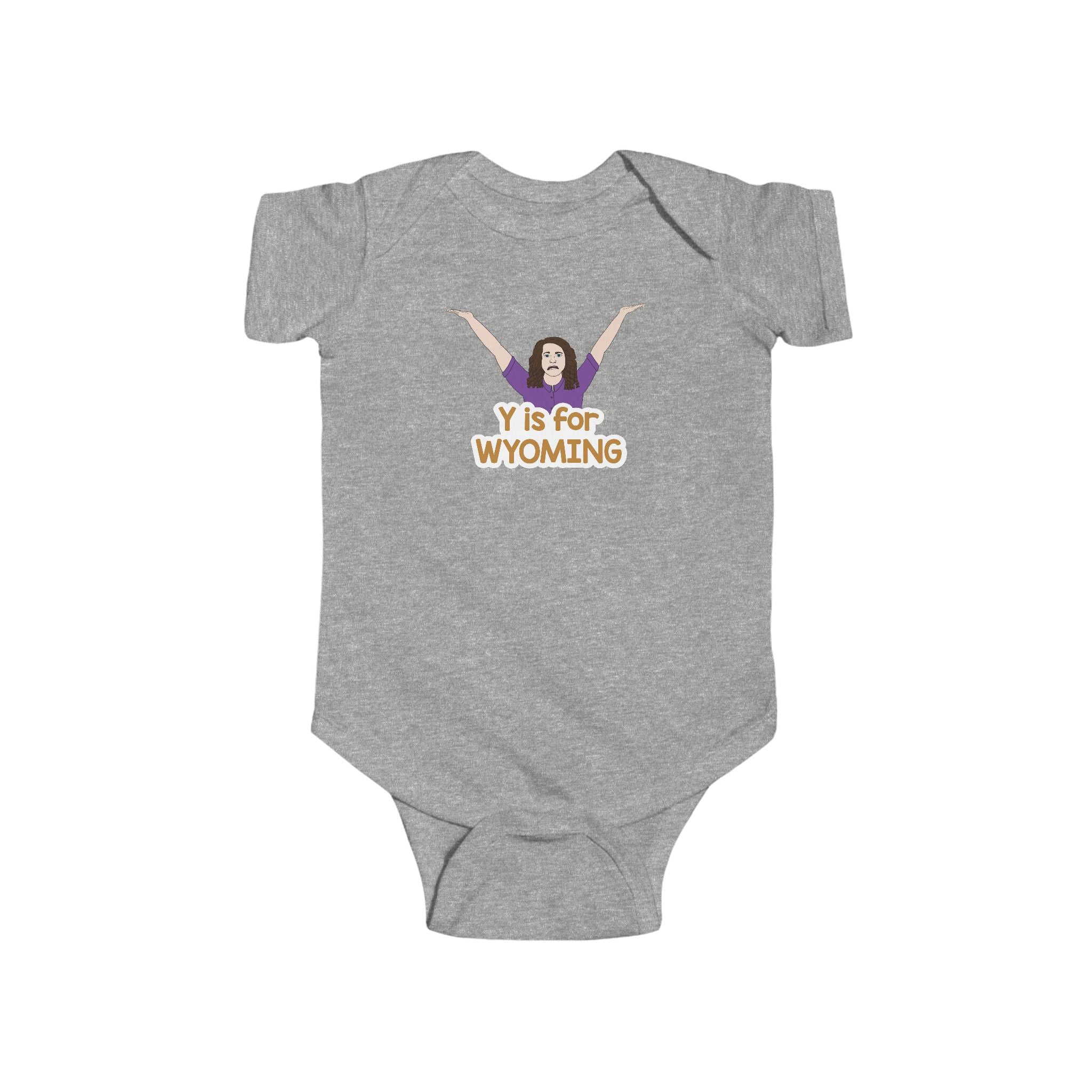 "Y is for WYOMING" - Baby Bodysuit