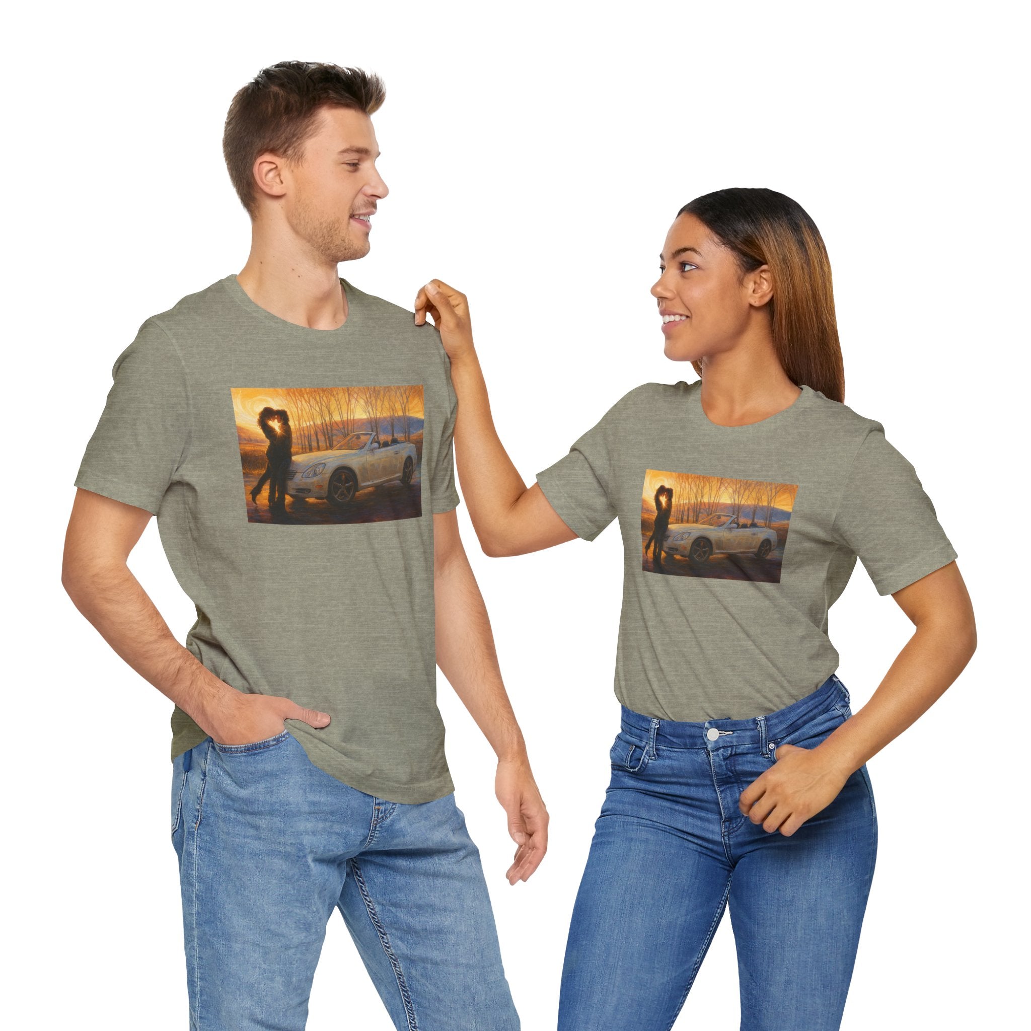 "Soul Mates" feat. The Fanning's Little White Sports Car - Unisex Tee