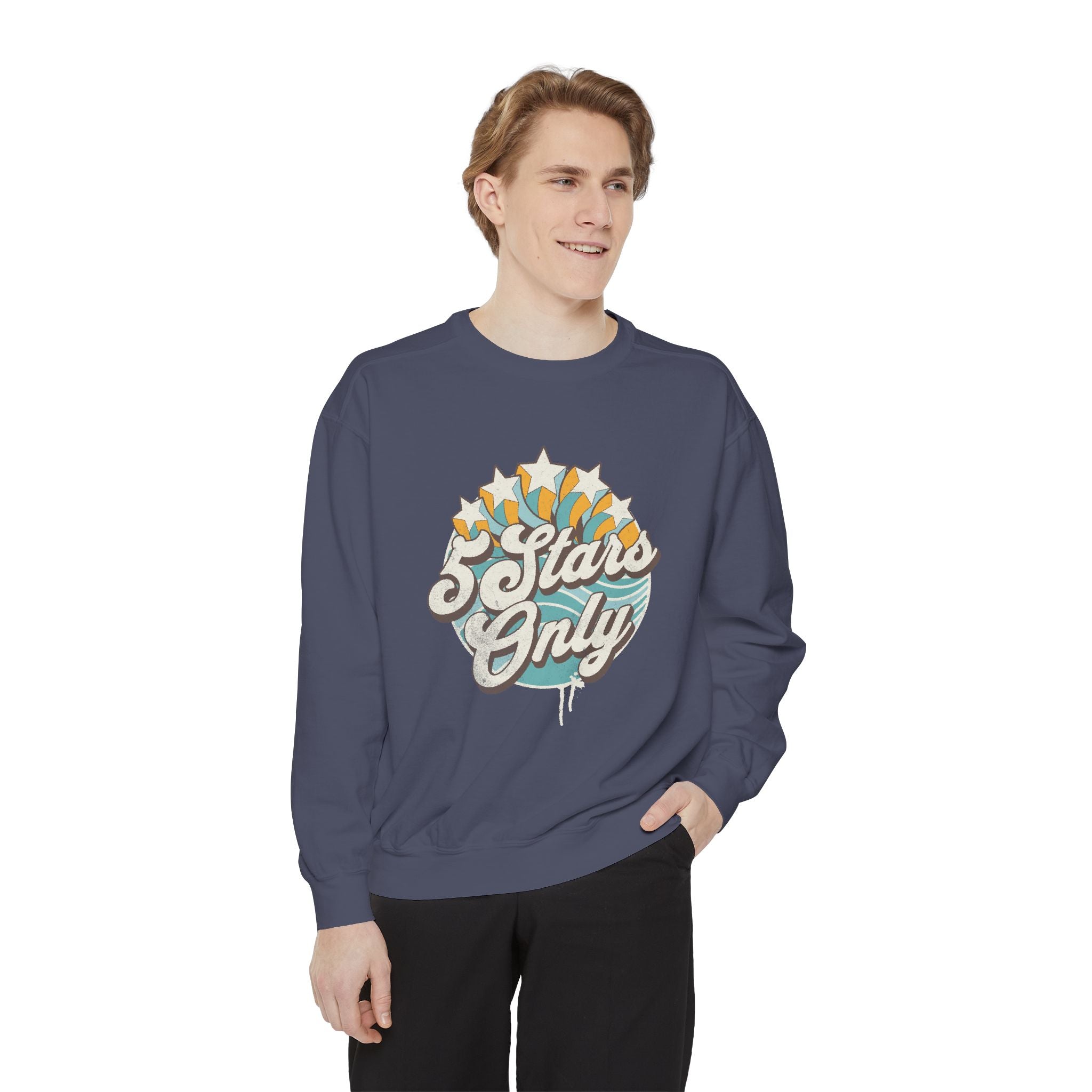 "5 Stars Only" - Unisex Crewneck Sweatshirt
