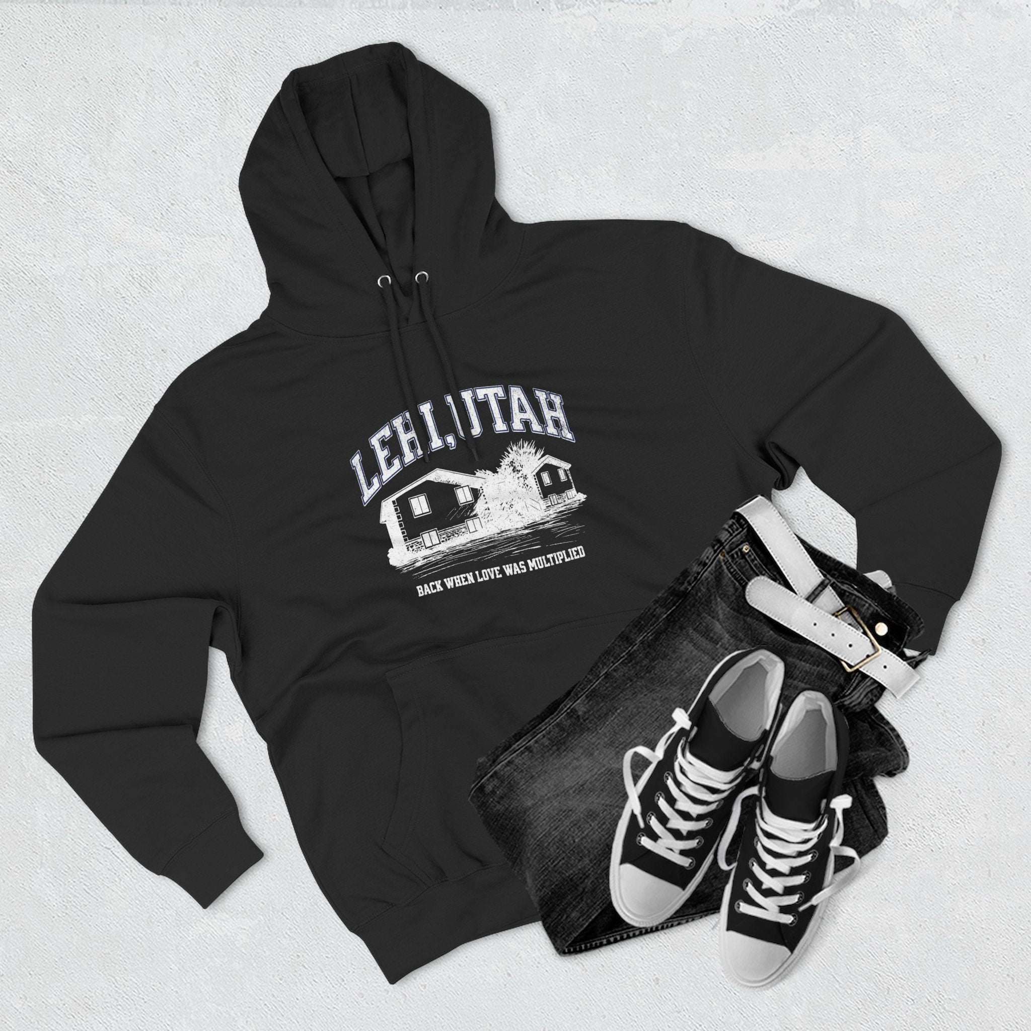 "Lehi, Utah" Hoodie Sweatshirt