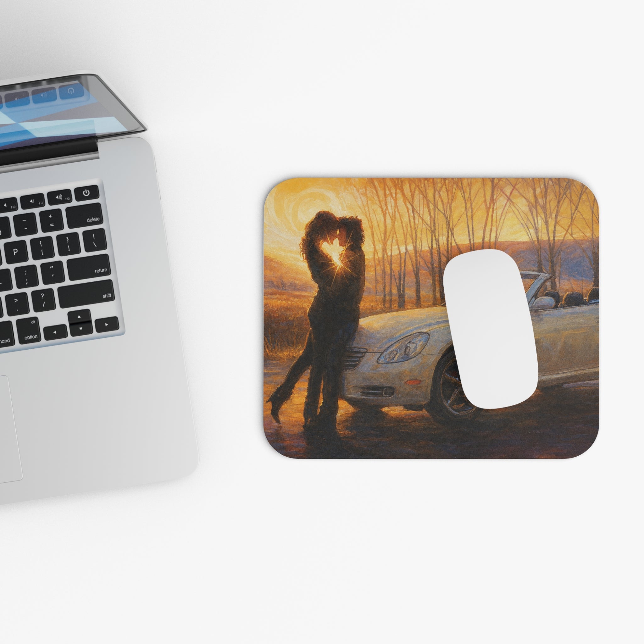 "Soul Mates" feat. The Fanning's Little White Sports Car -  Mouse Pad