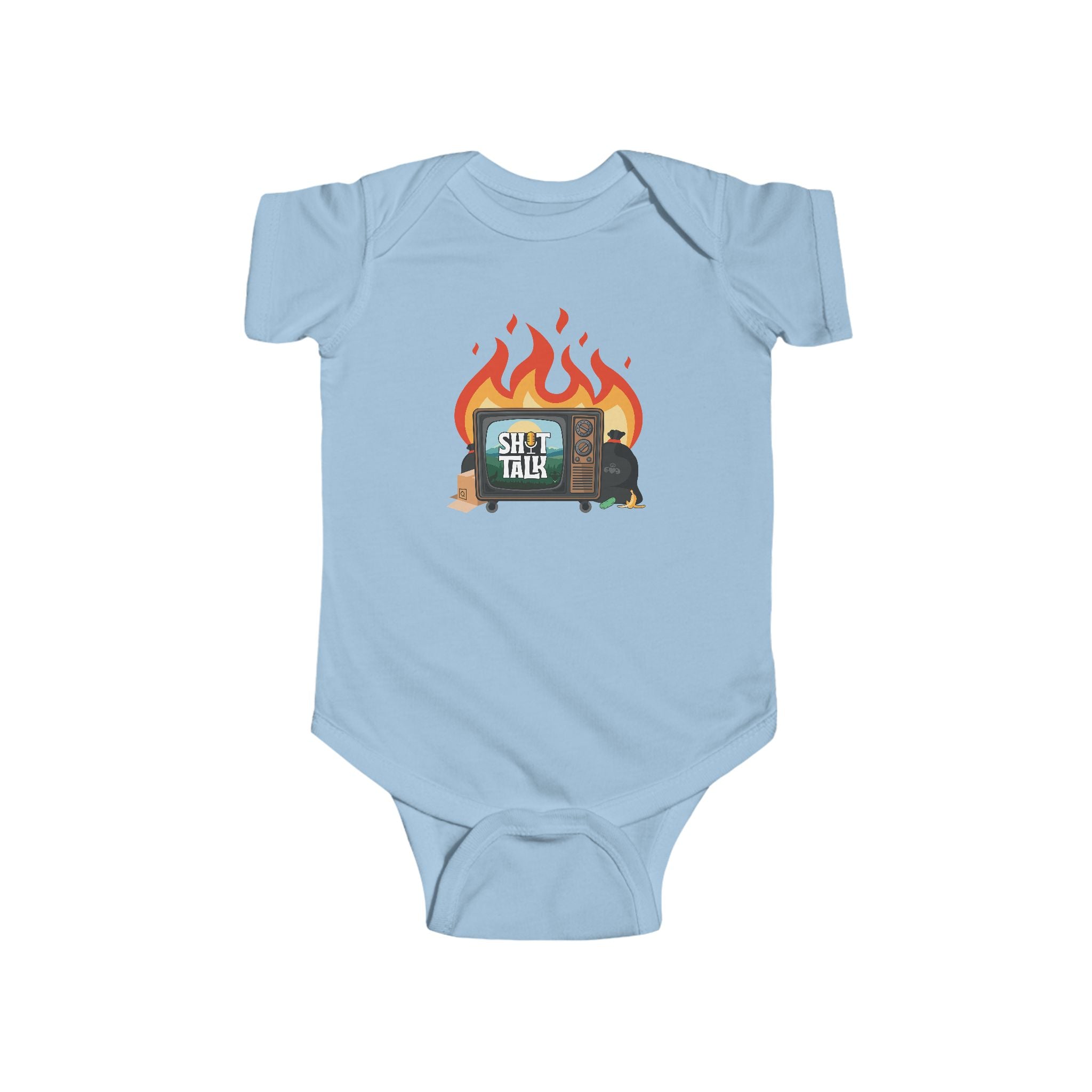 "Shit Talk" Official Logo - Infant Bodysuit
