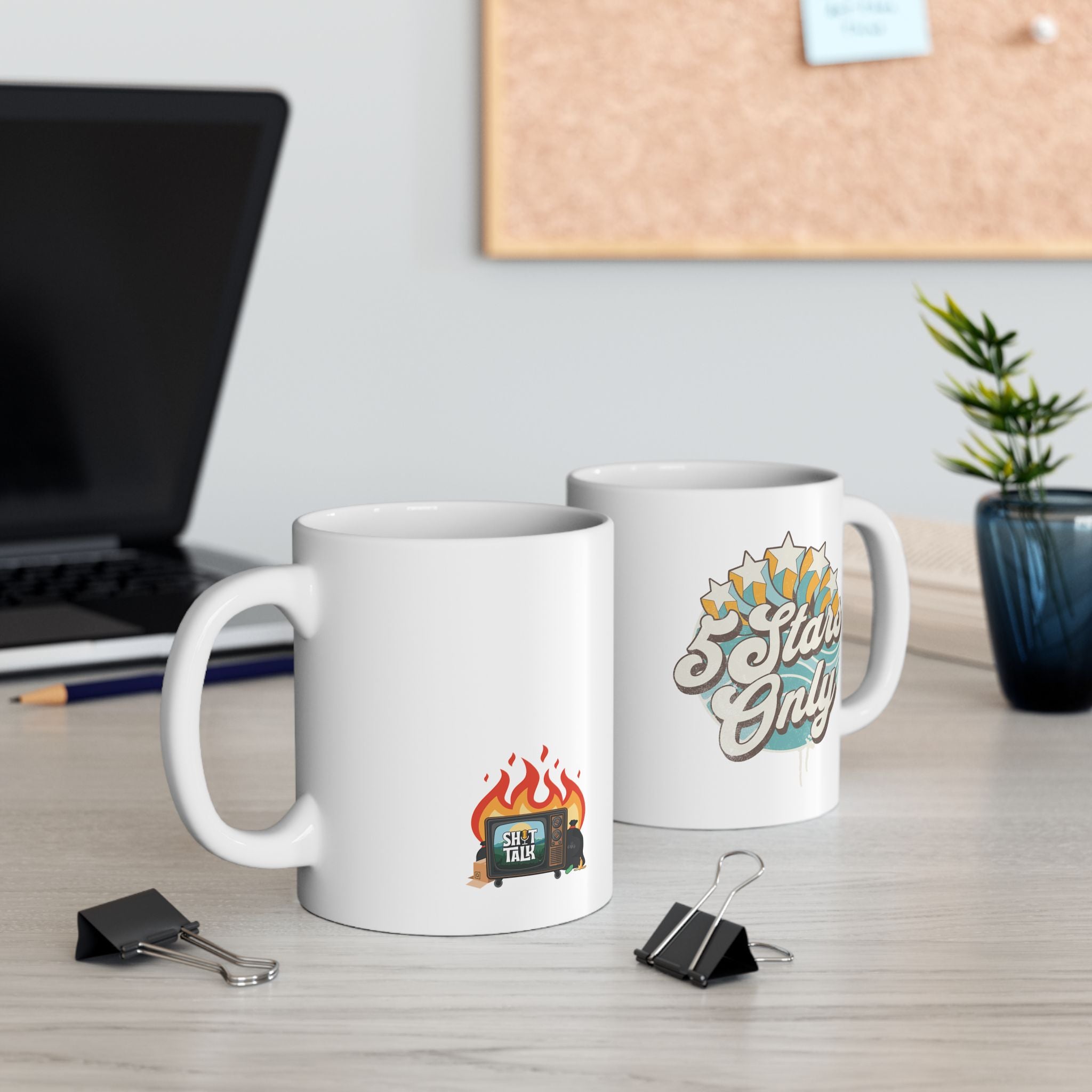 "5 Stars Only" - Ceramic Coffee Mug