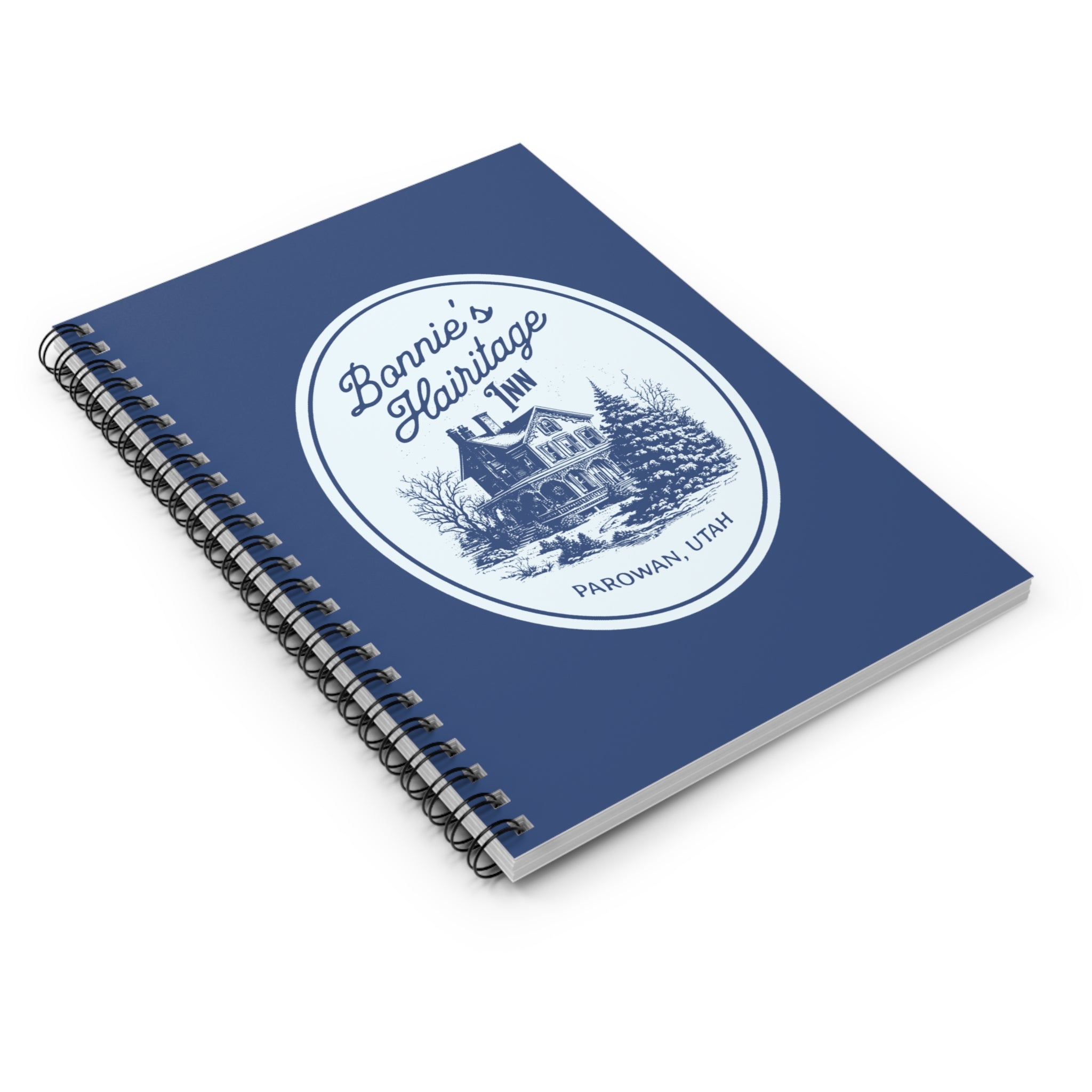 "Bonnie's Hairitage Inn" - Small Spiral Notebook