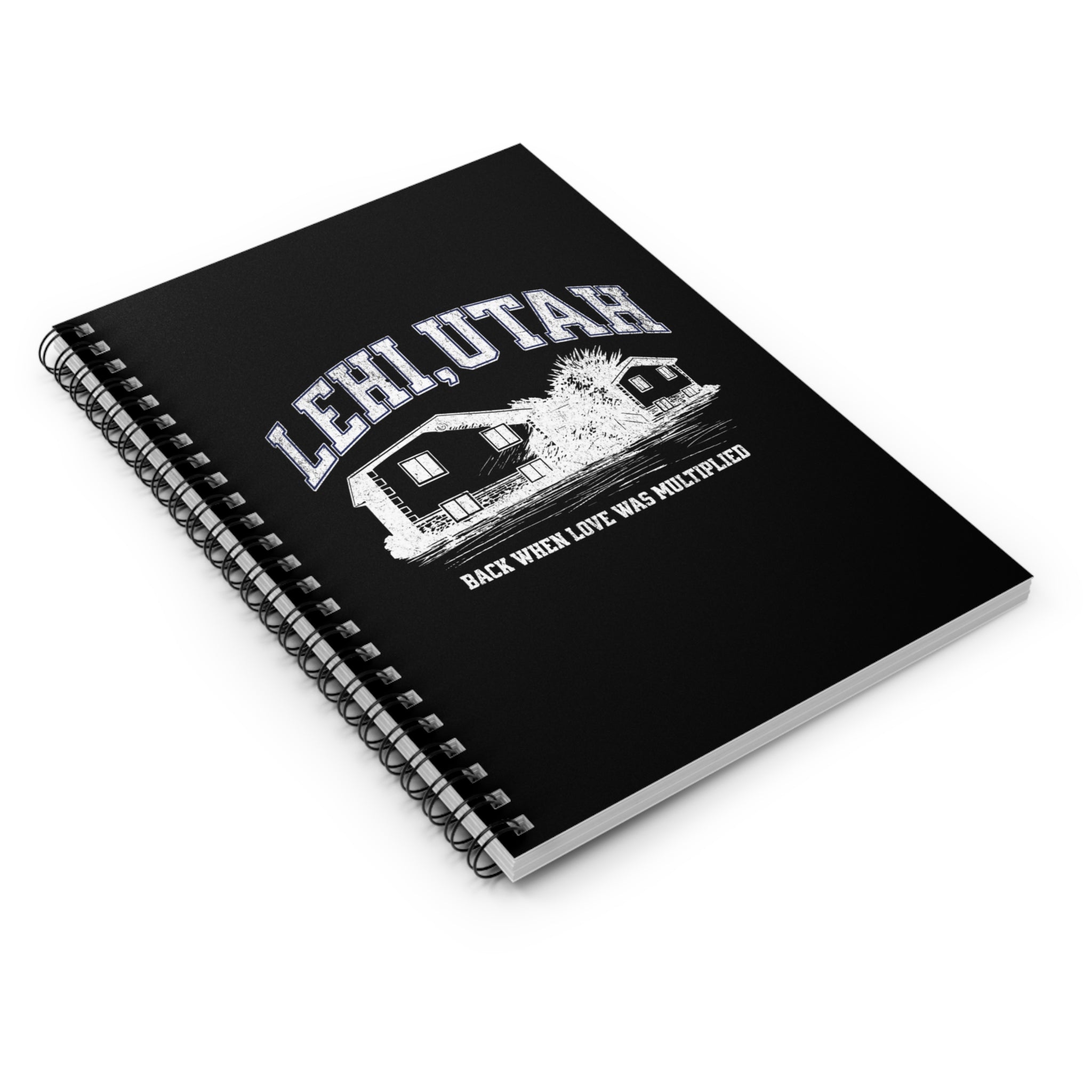 "Lehi, Utah" - Small Spiral Notebook