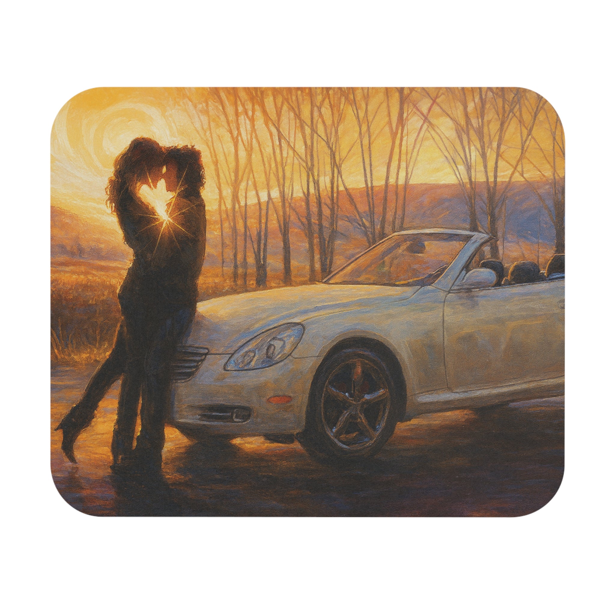 "Soul Mates" feat. The Fanning's Little White Sports Car -  Mouse Pad