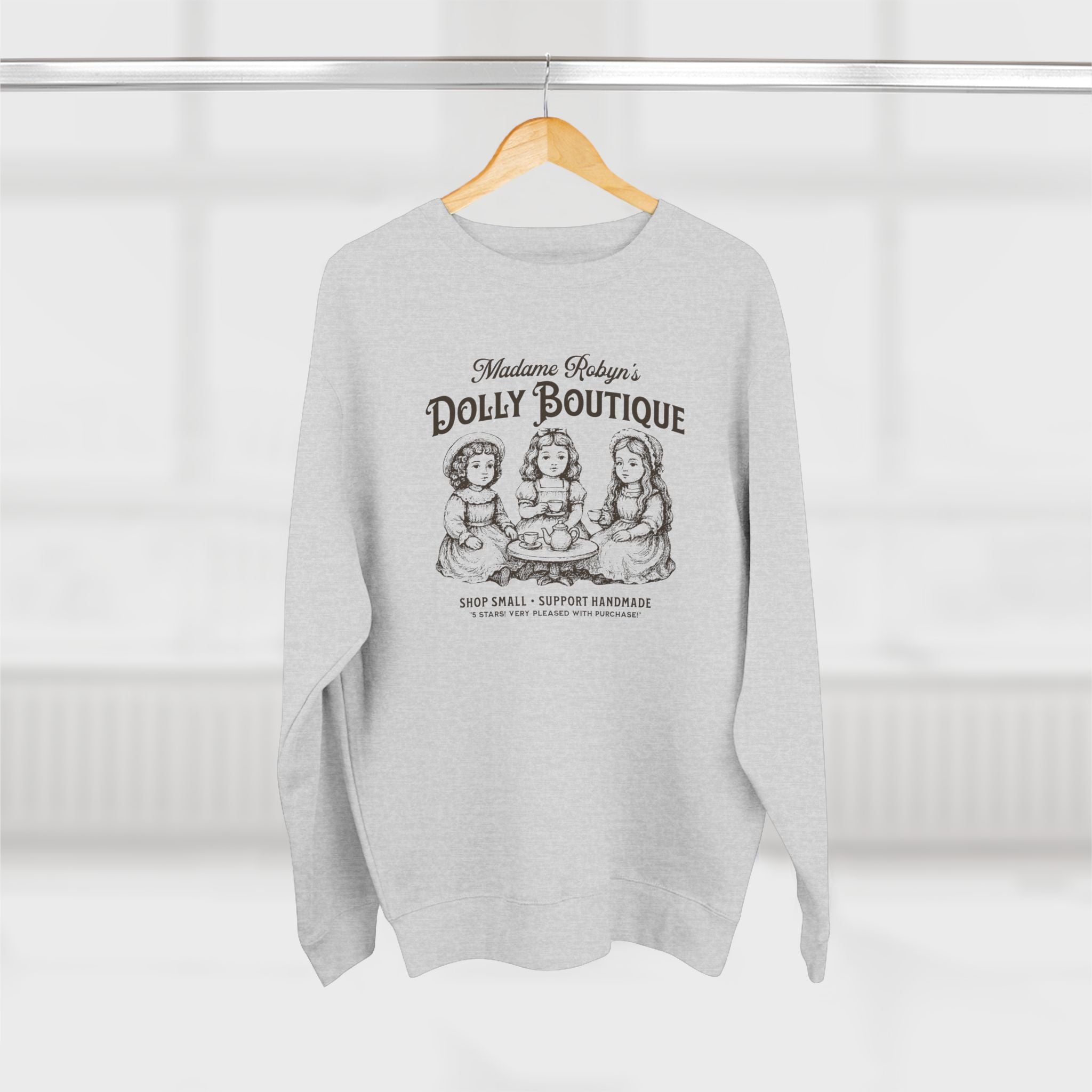 "Madame Robyn's Dolly Boutique" - Crewneck Sweatshirt