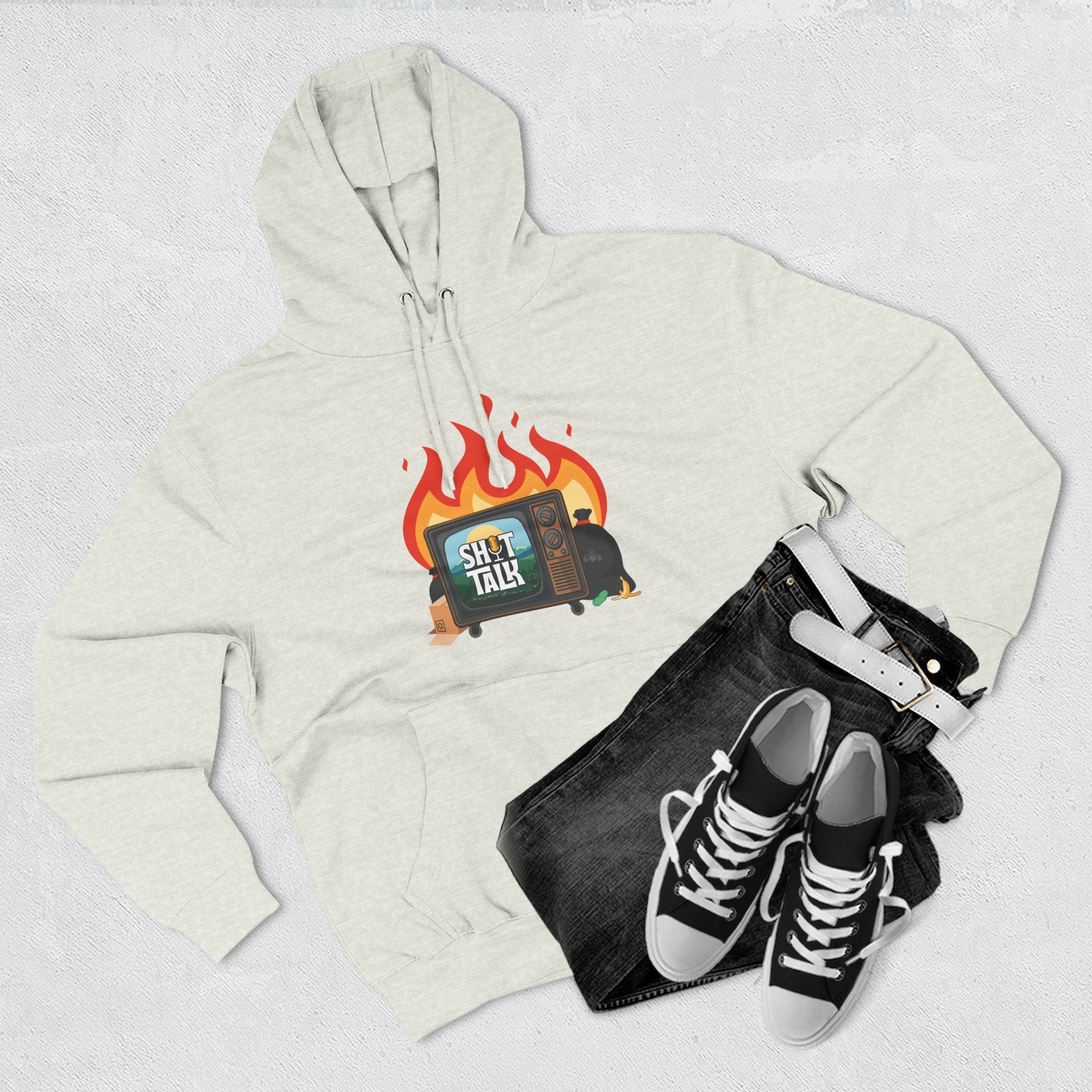 "Shit Talk" Official Logo - Hoodie Sweatshirt