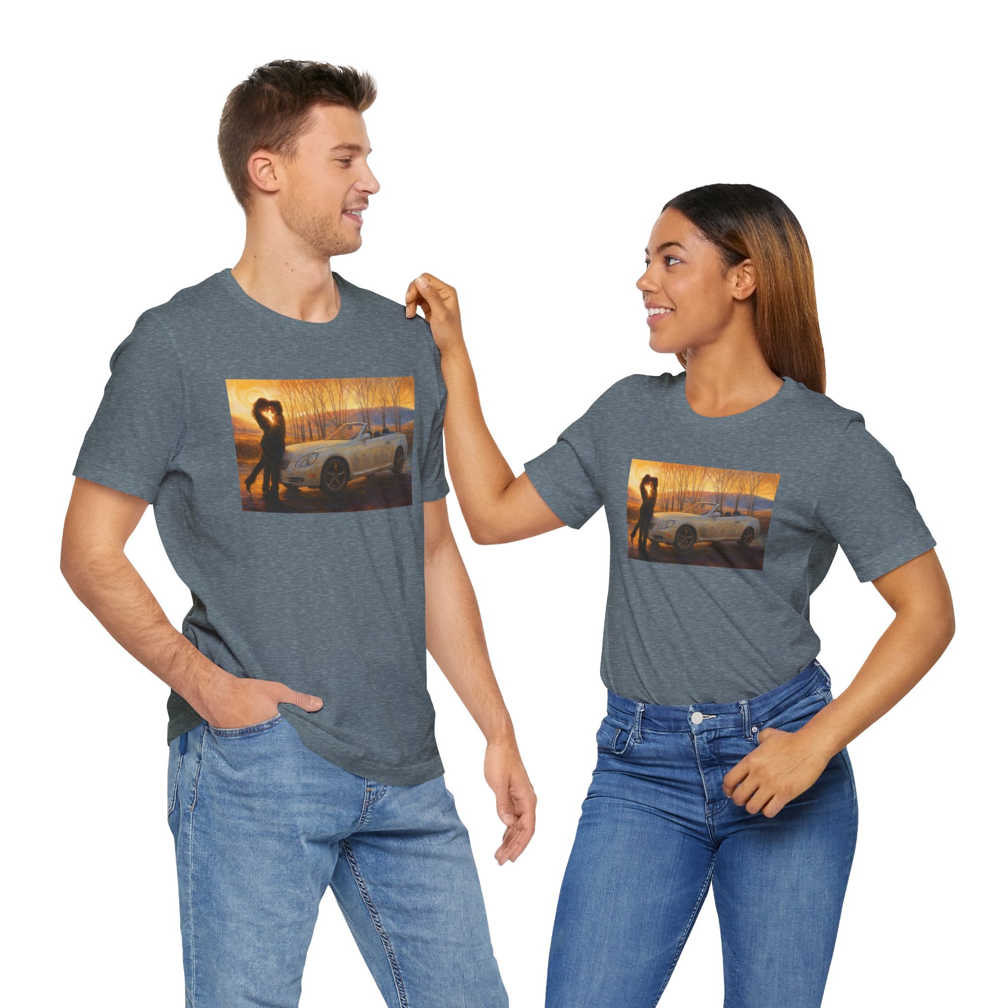 "Soul Mates" feat. The Fanning's Little White Sports Car - Unisex Tee