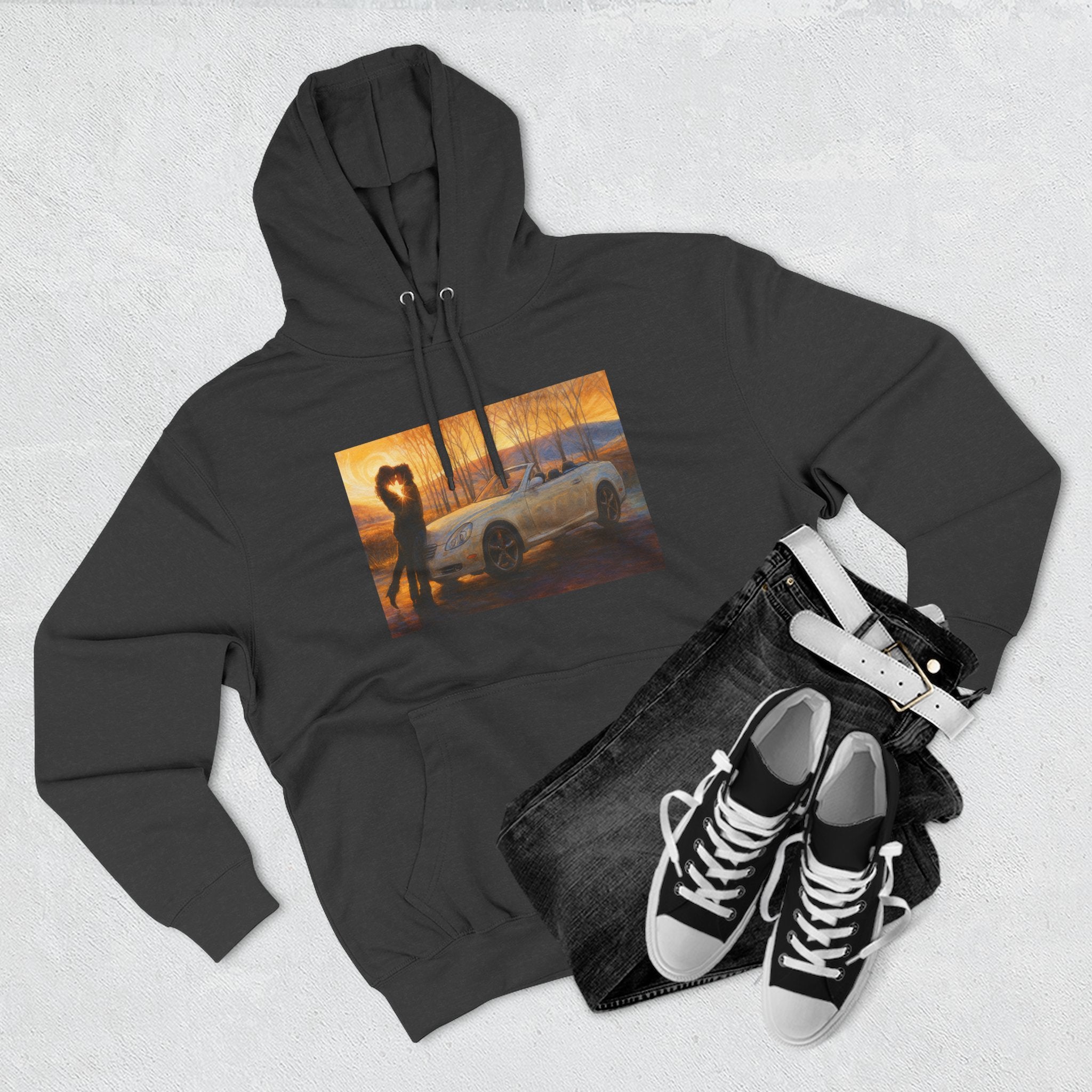 "Soul Mates" feat. The Fanning's Little White Sports Car - Hoodie Sweatshirt