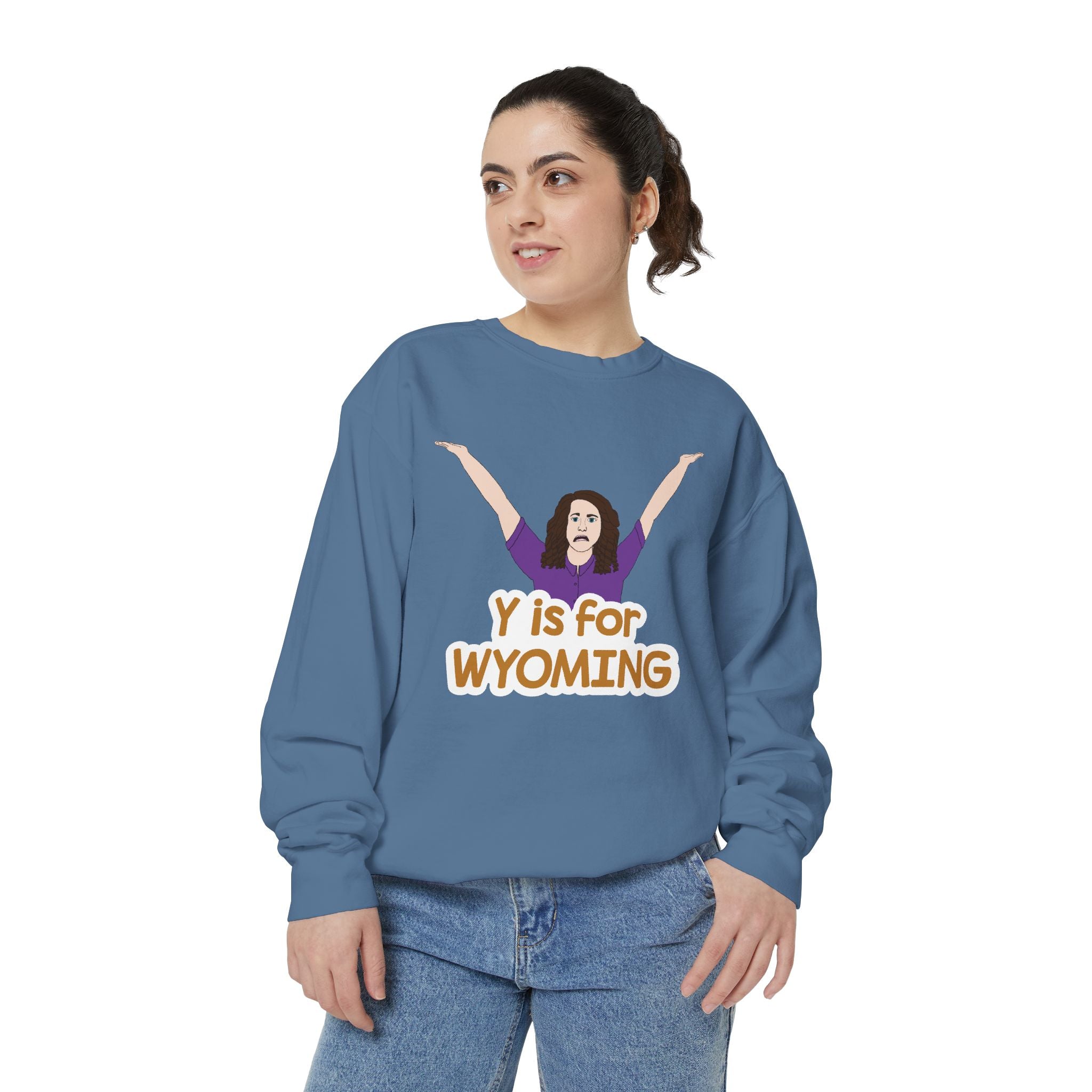"Y is for WYOMING" - Unisex Crewneck Sweatshirt