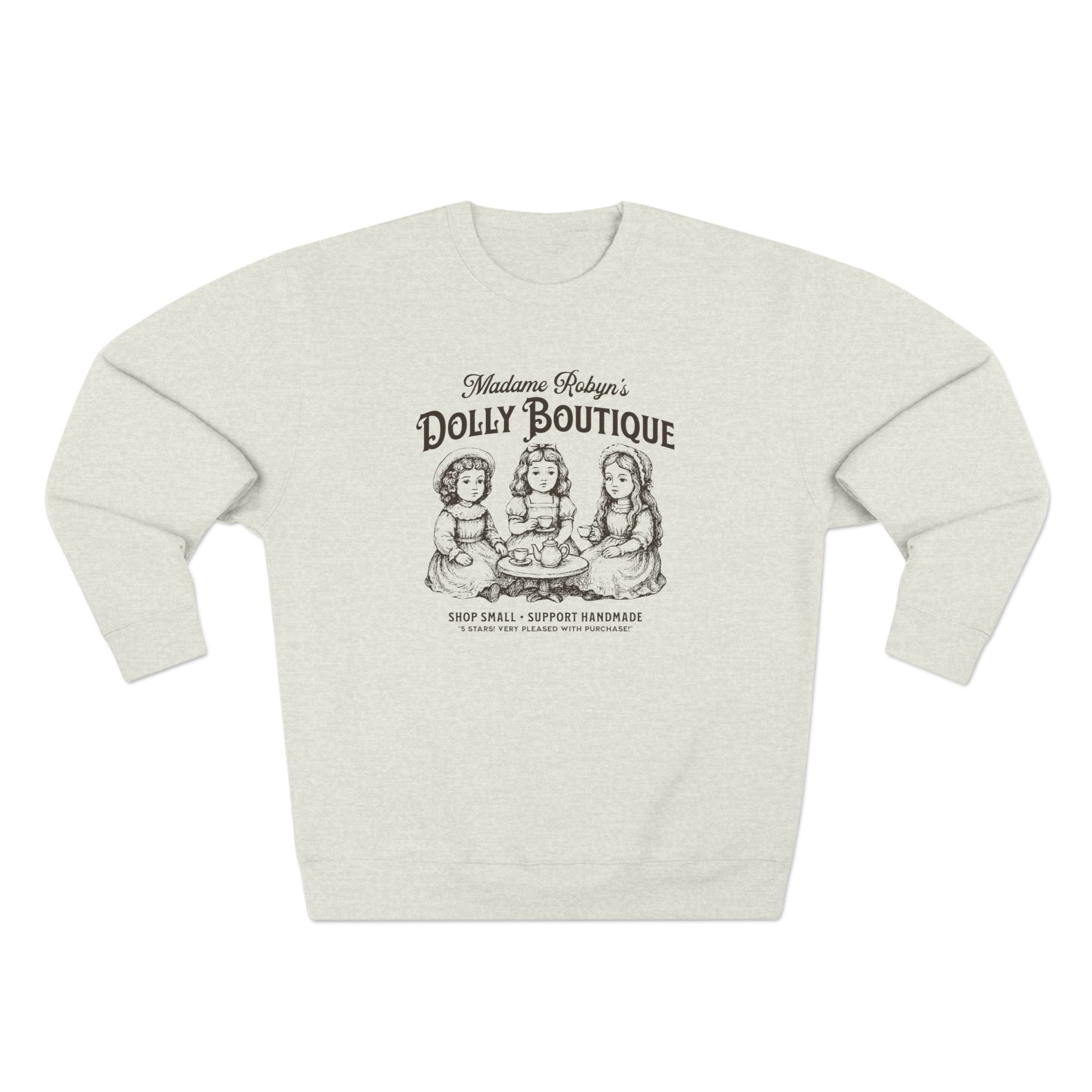 "Madame Robyn's Dolly Boutique" - Crewneck Sweatshirt