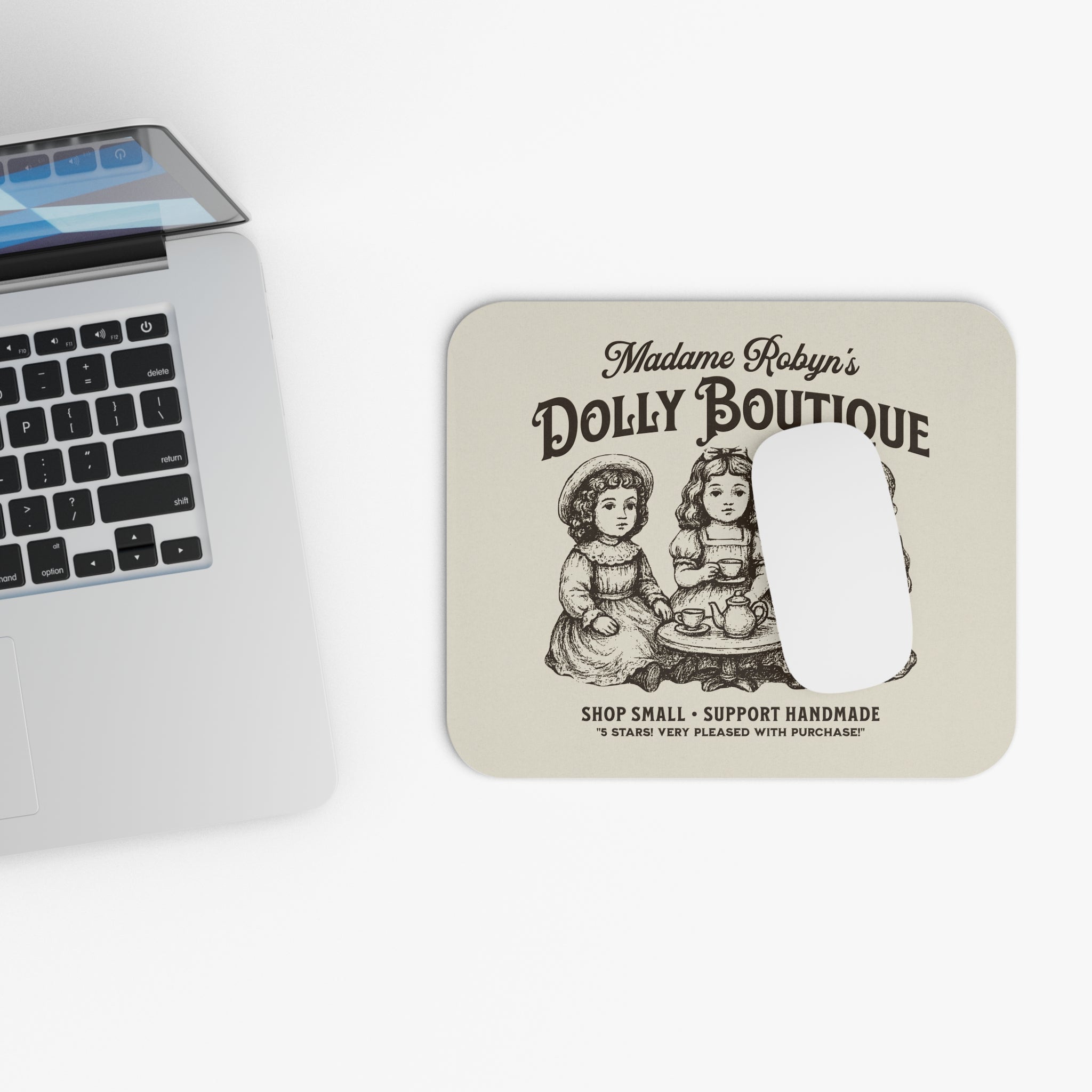 "Madame Robyn's Dolly Boutique" -  Mouse Pad