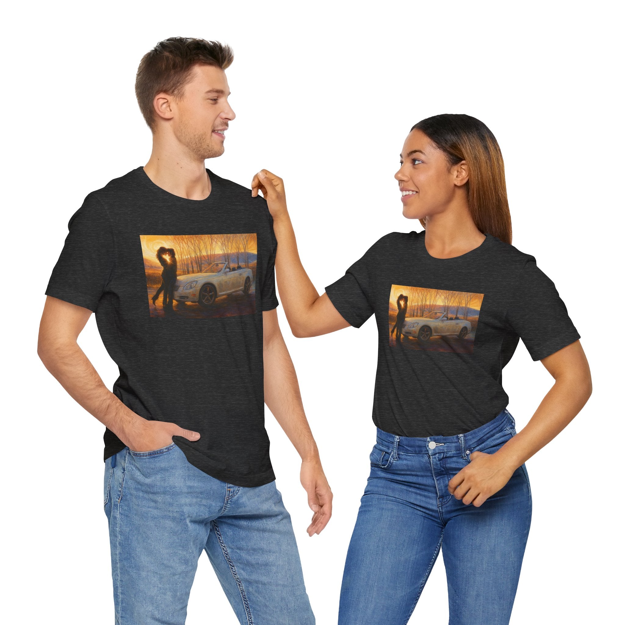 "Soul Mates" feat. The Fanning's Little White Sports Car - Unisex Tee