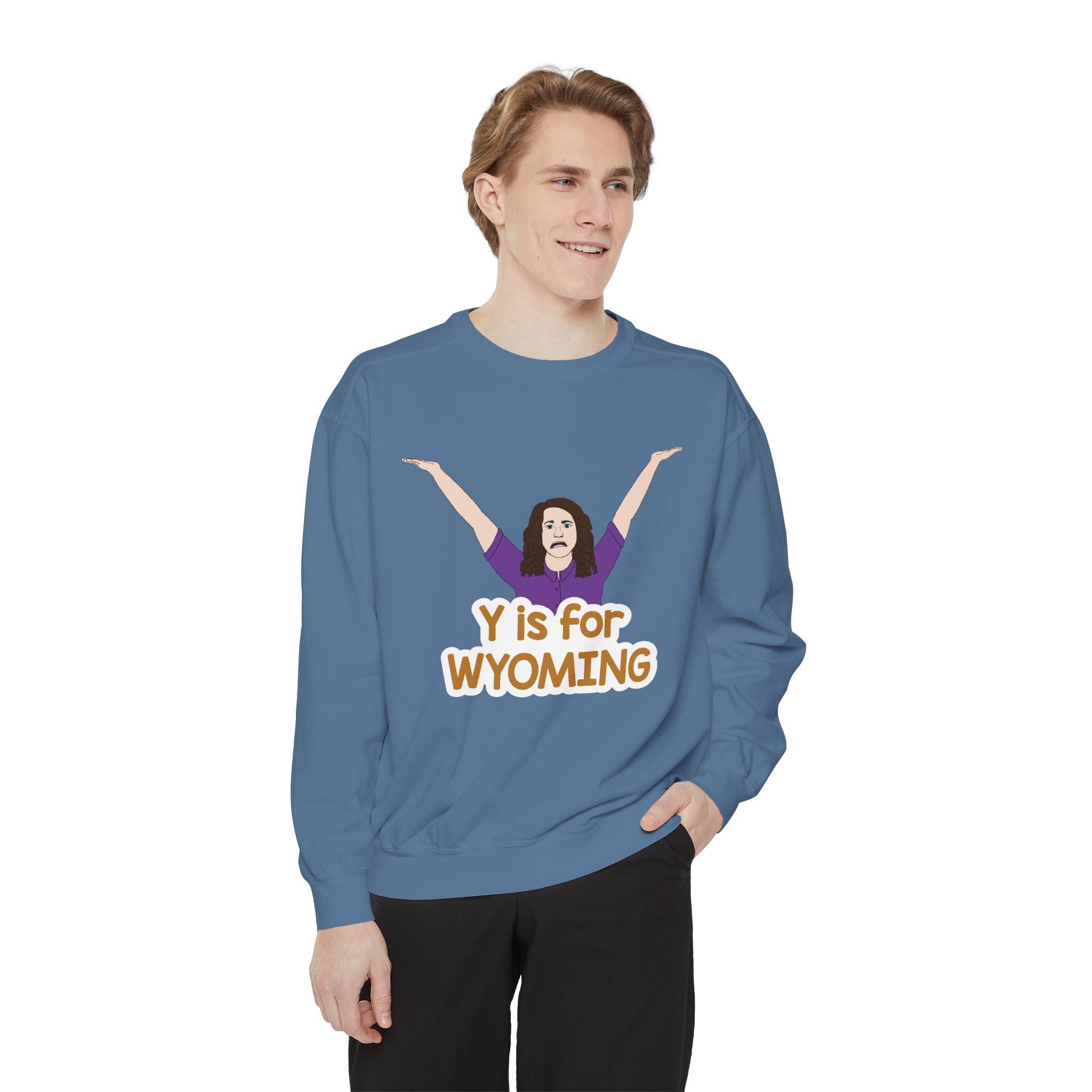 "Y is for WYOMING" - Unisex Crewneck Sweatshirt