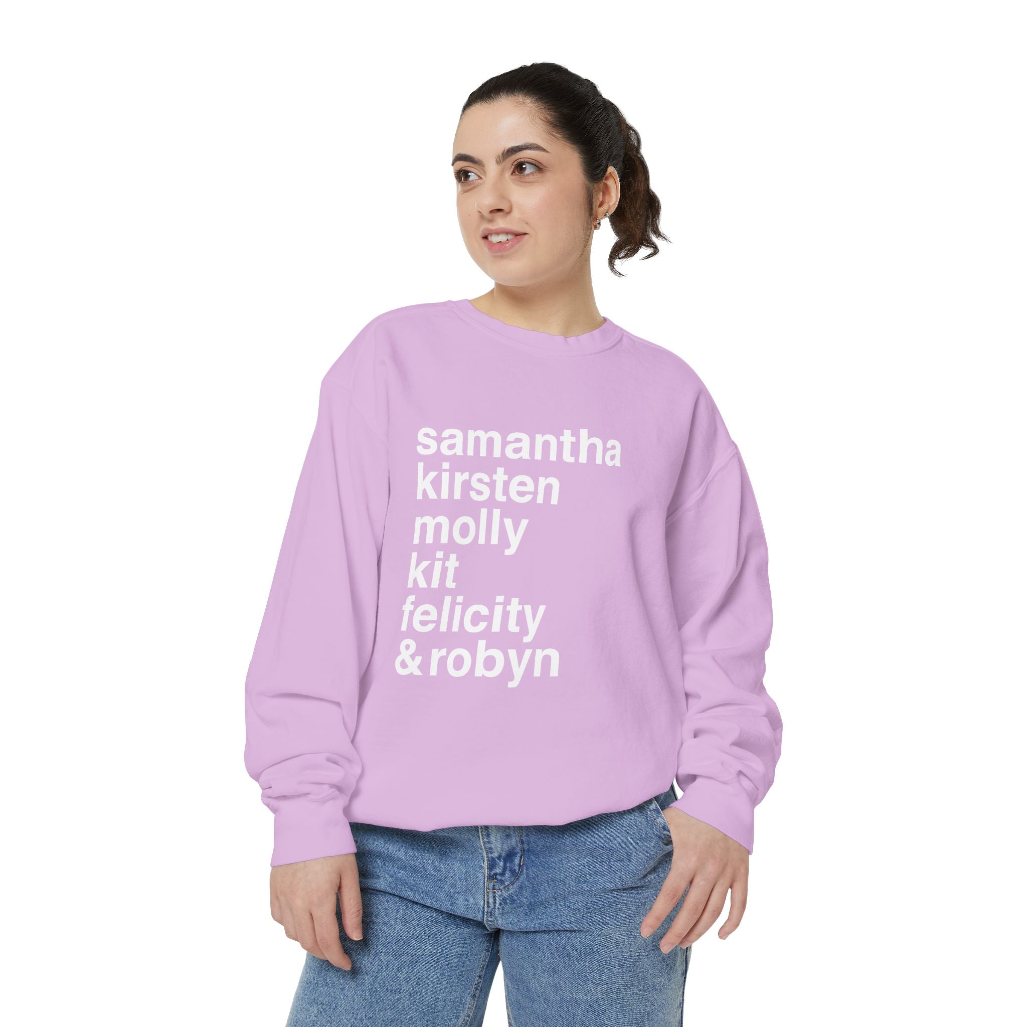 "American Girlie Dolls...and Robyn" - Unisex Crewneck Sweatshirt