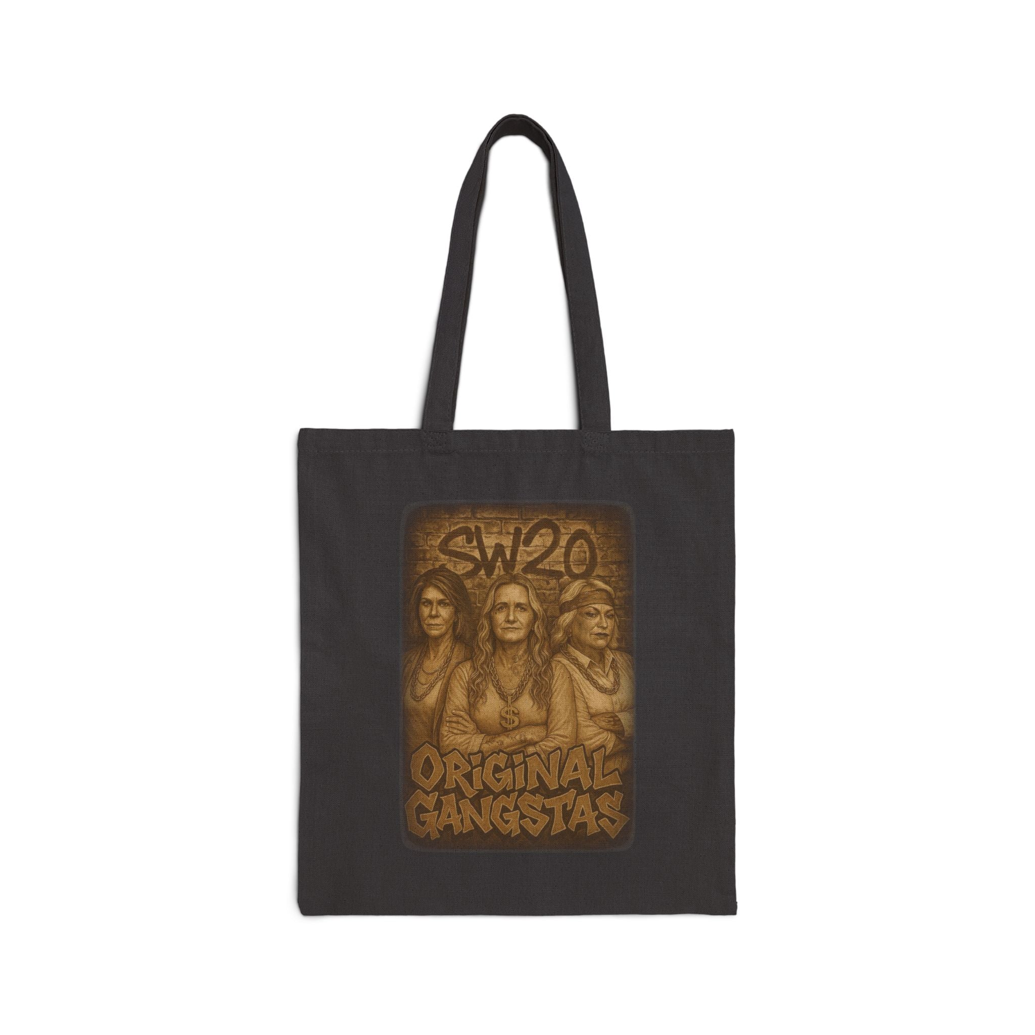 "Original Gangstas" - Cotton Canvas Tote Bag