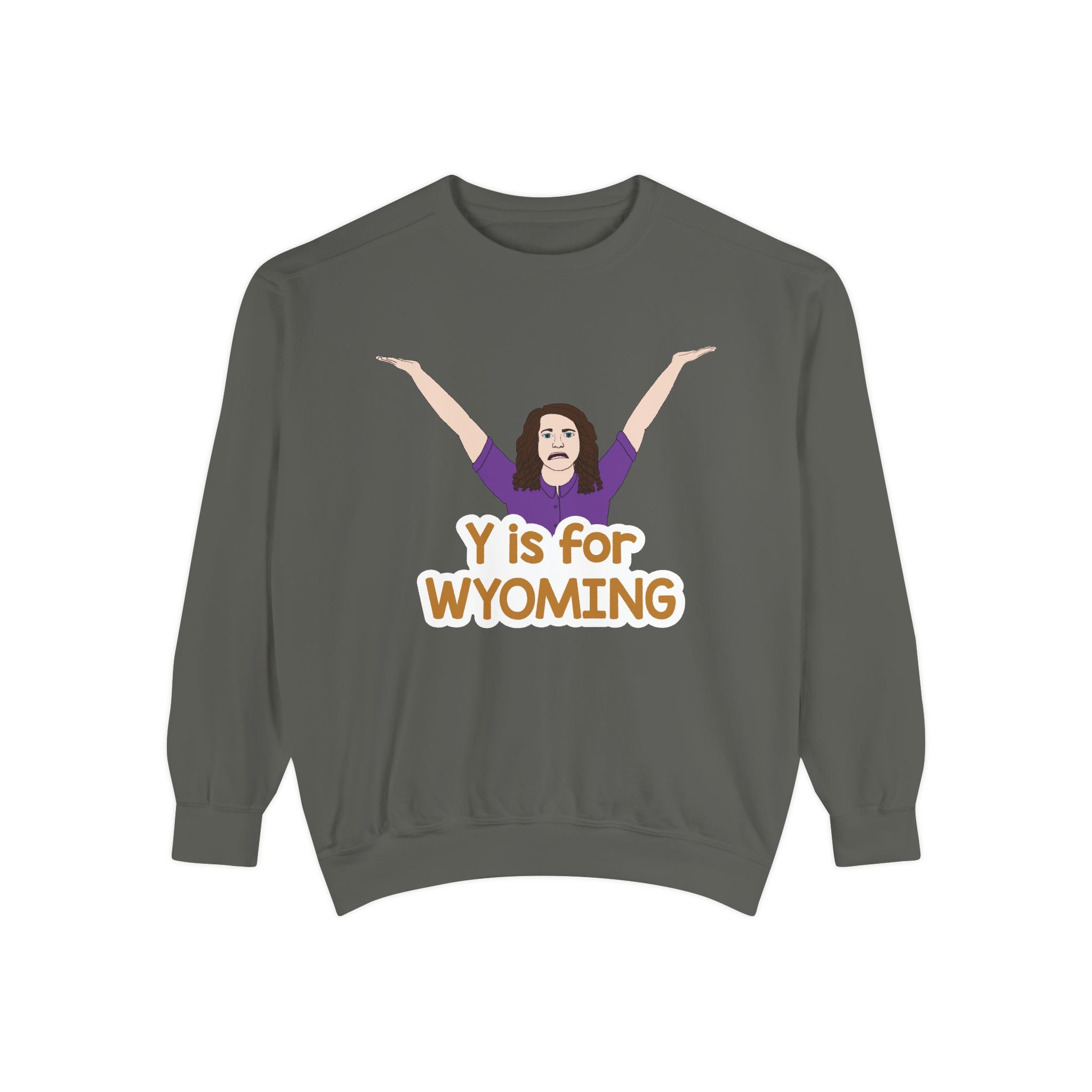 "Y is for WYOMING" - Unisex Crewneck Sweatshirt