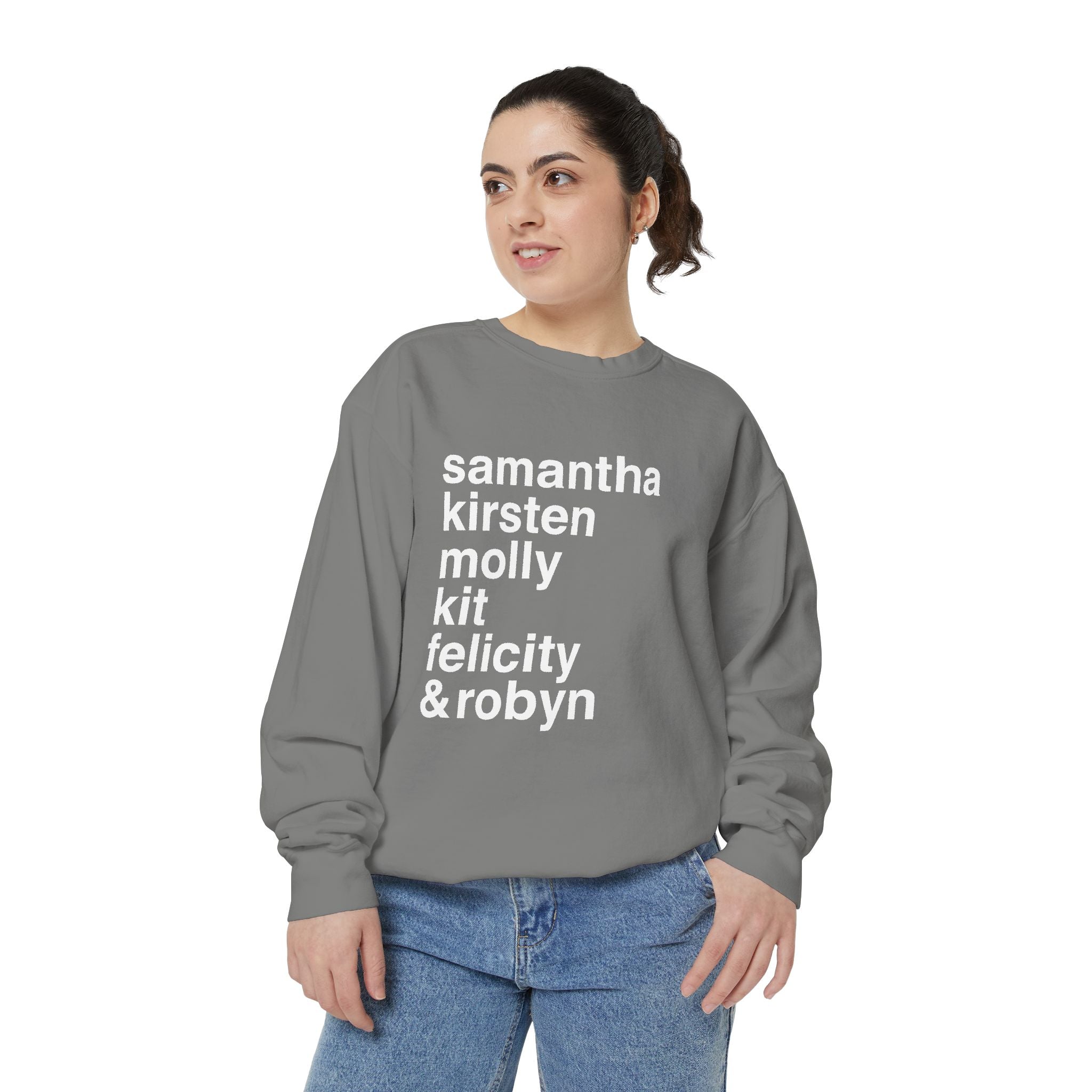 "American Girlie Dolls...and Robyn" - Unisex Crewneck Sweatshirt
