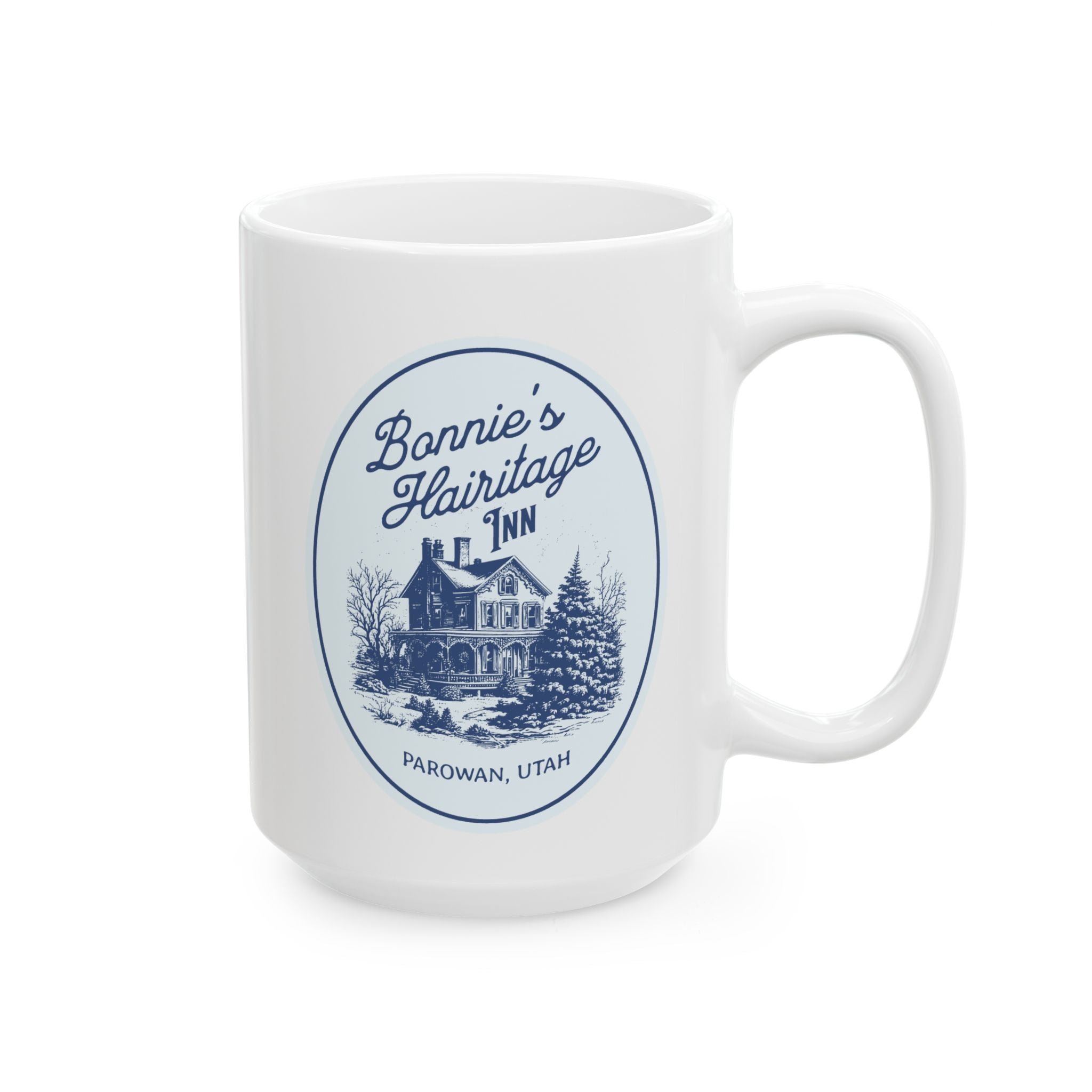 "Bonnie's Hairitage Inn" - Ceramic Coffee Mug