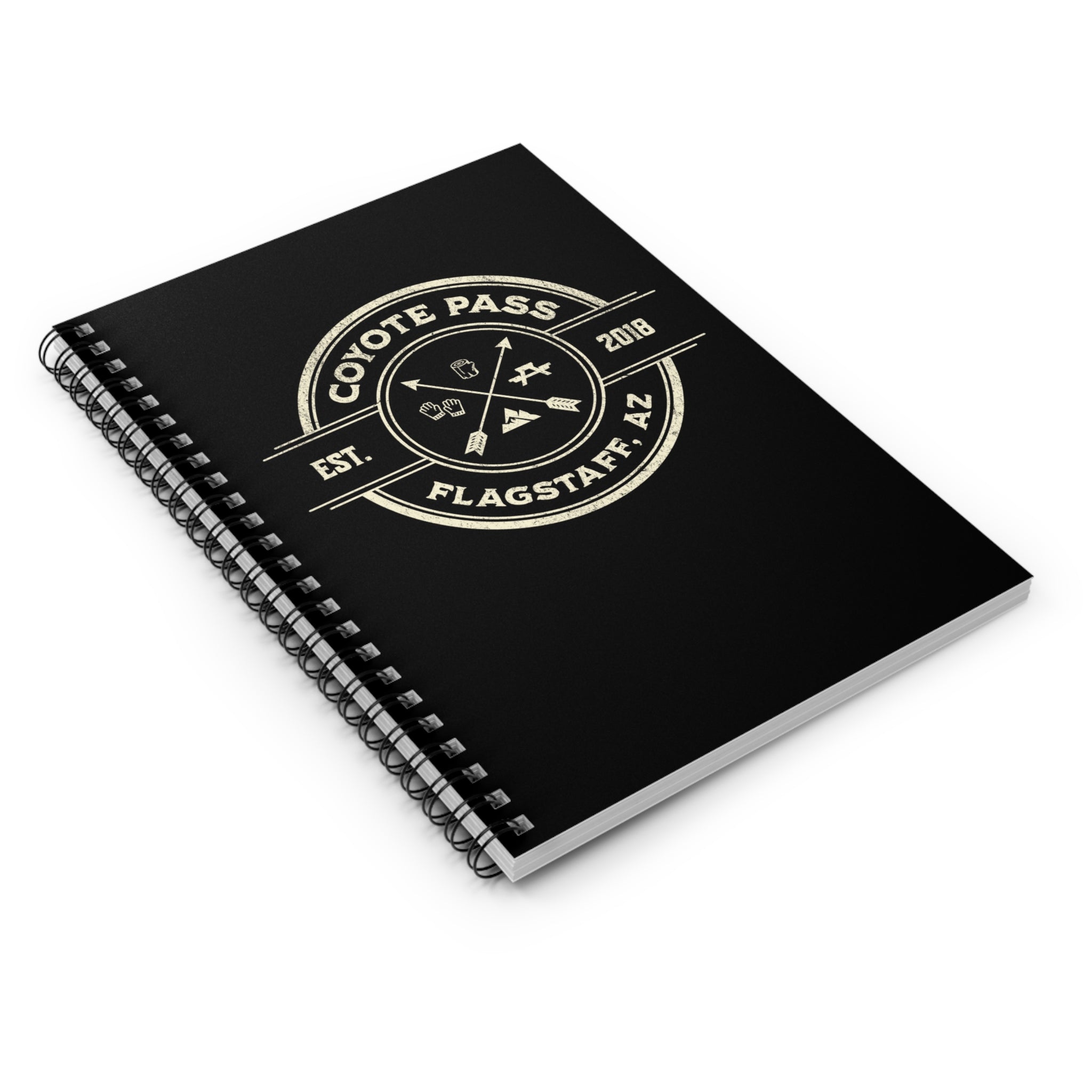 "Coyote Pass" - Small Spiral Notebook