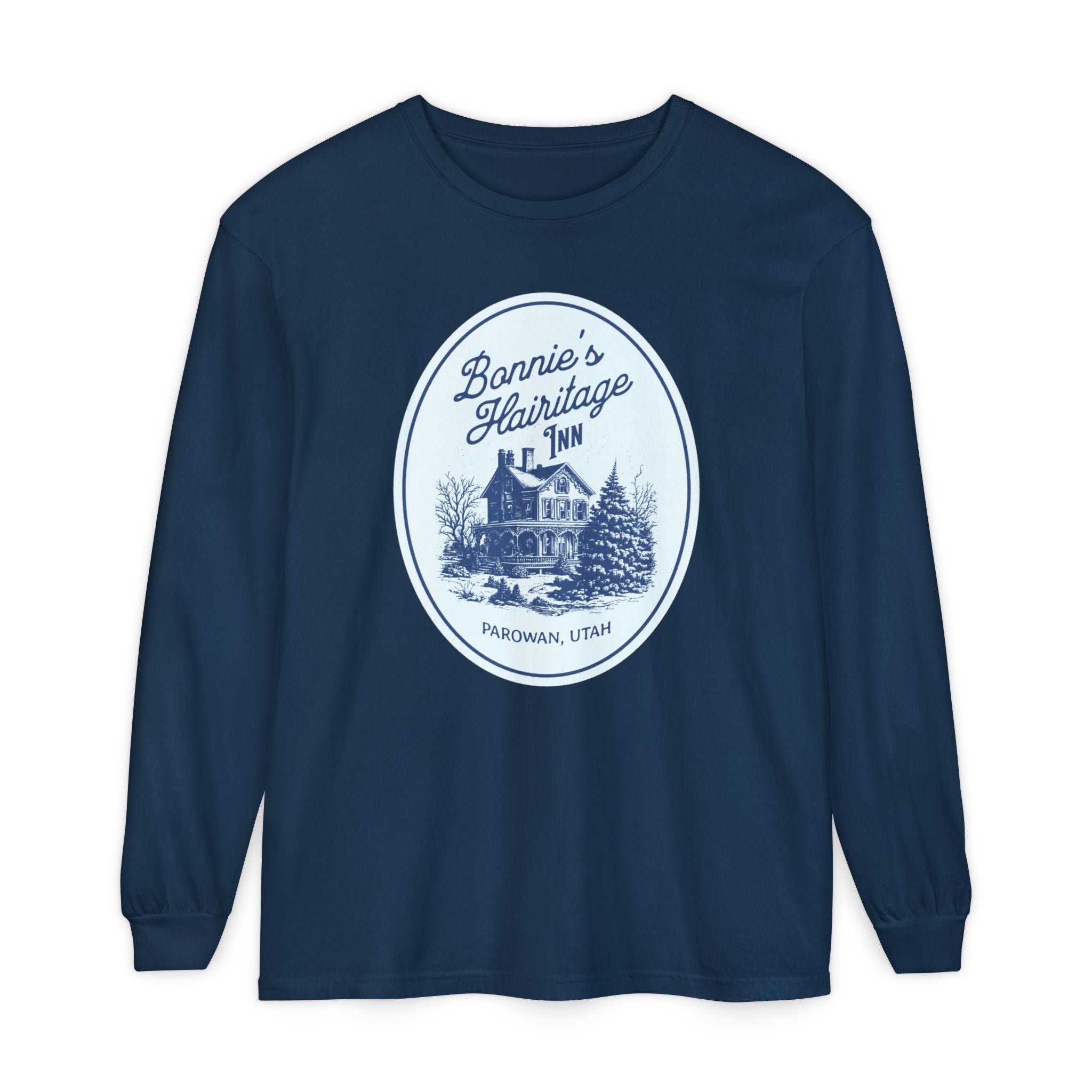 "Bonnie's Hairitage Inn" - Unisex Long Sleeve T-Shirt