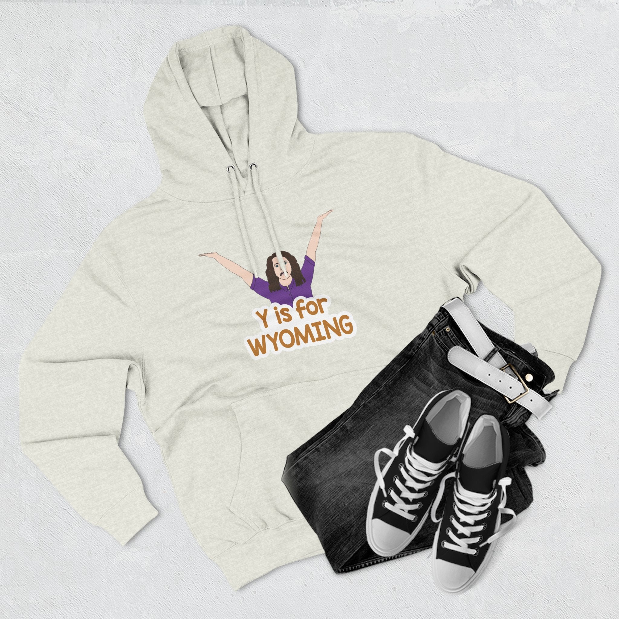 "Y is for WYOMING" - Hoodie Sweatshirt