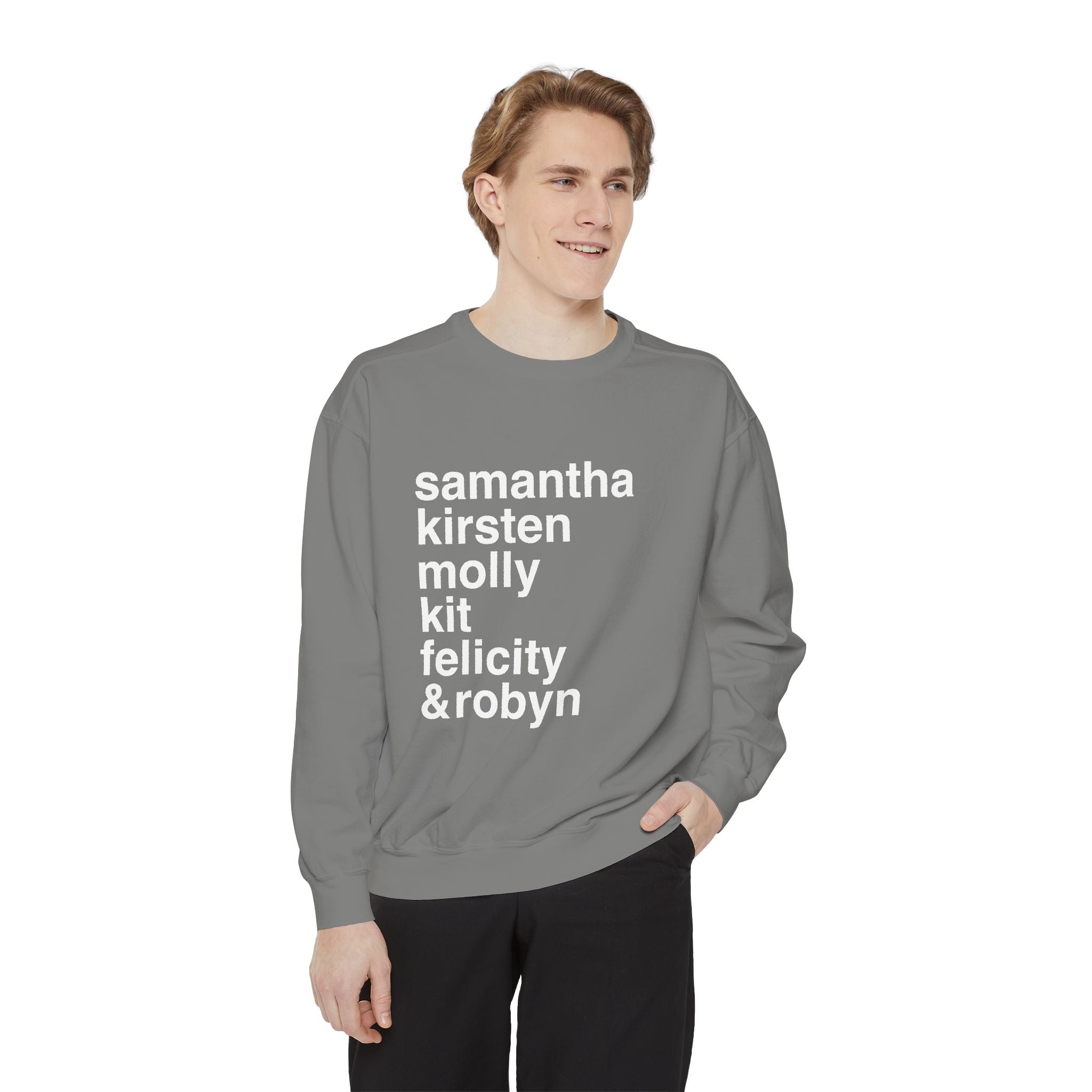 "American Girlie Dolls...and Robyn" - Unisex Crewneck Sweatshirt