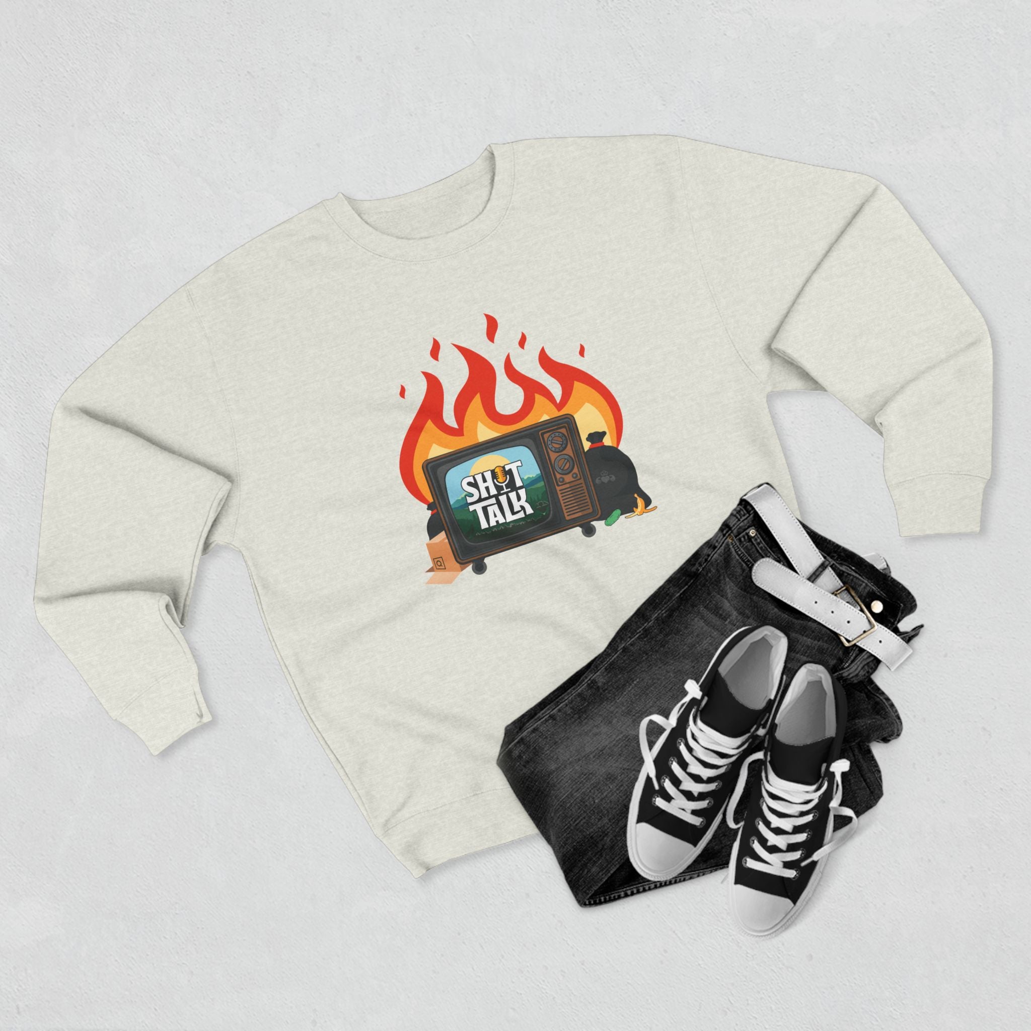 "Shit Talk" Official Logo - Crewneck Sweatshirt
