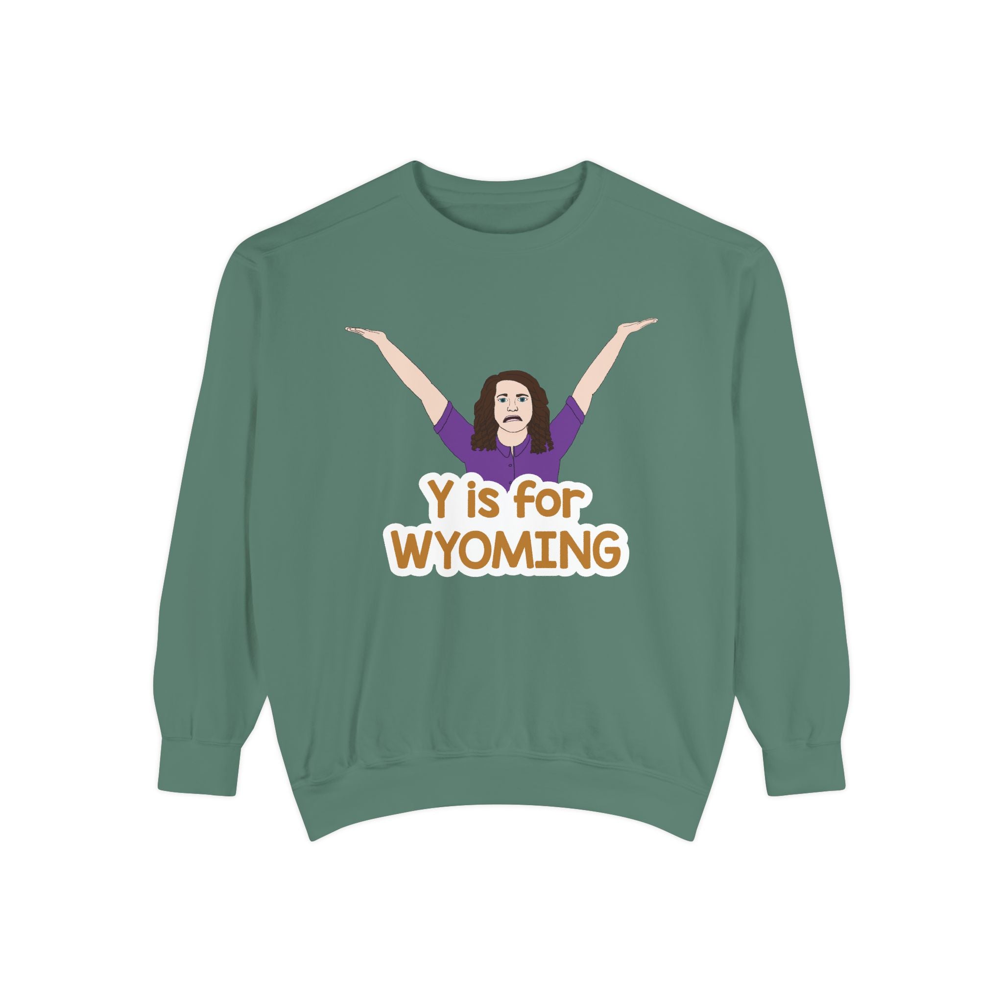 "Y is for WYOMING" - Unisex Crewneck Sweatshirt