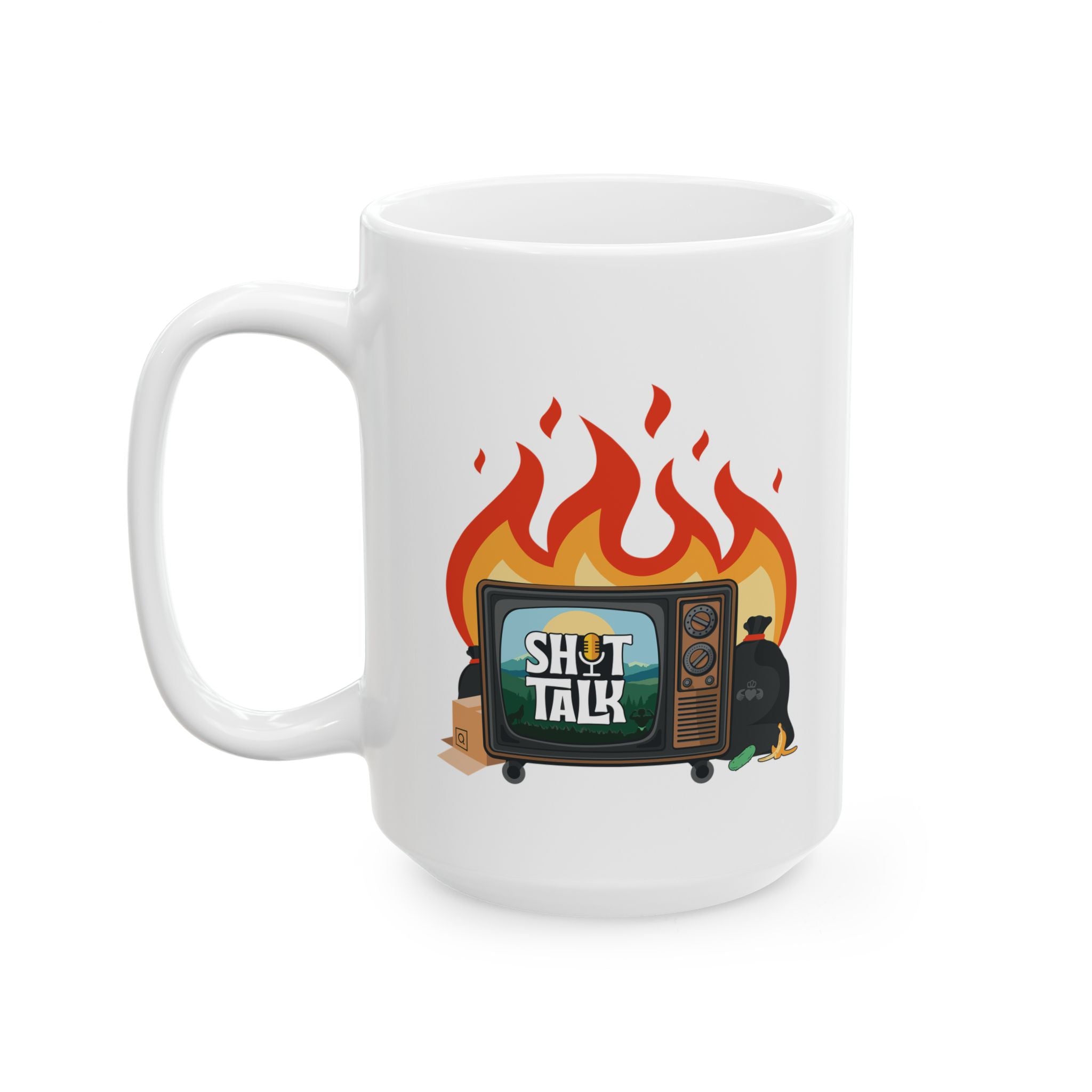 "Shit Talk" Official - Ceramic Coffee Mug