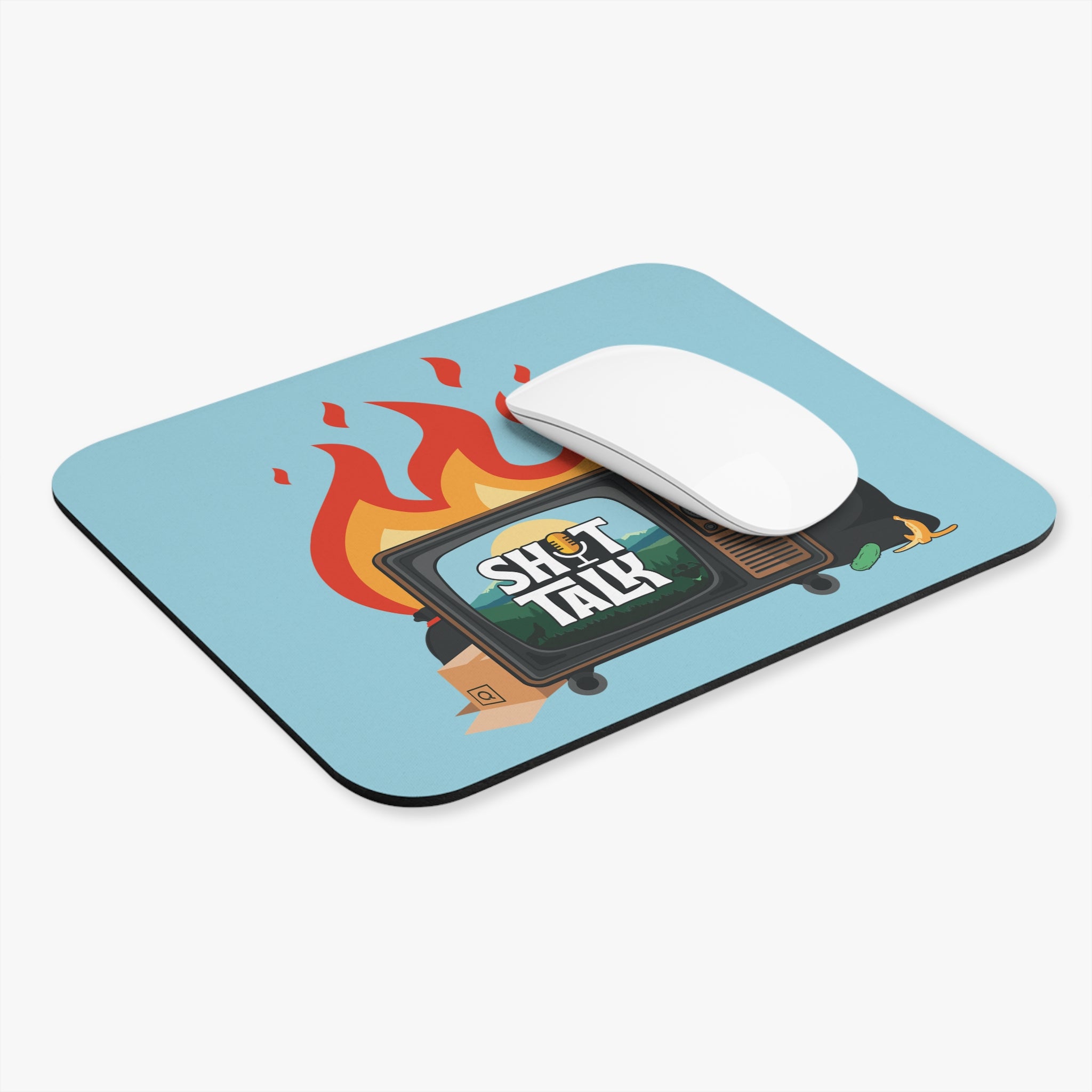 "Shit Talk" Official Logo -  Mouse Pad