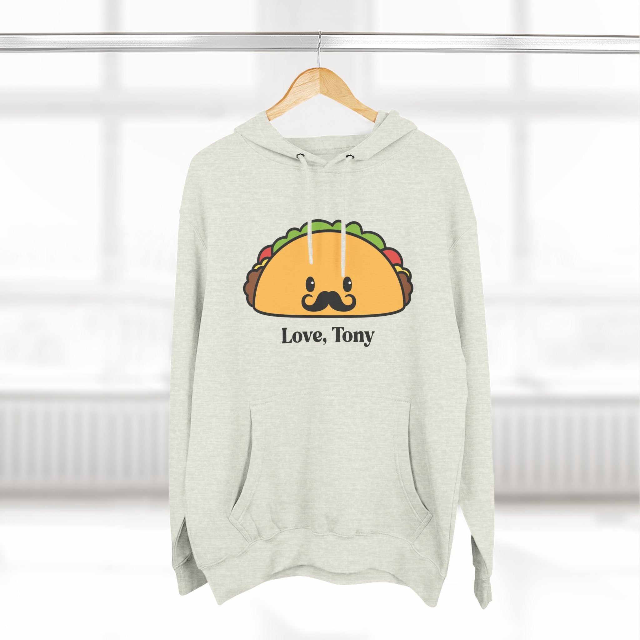 "Love, Tony" Hoodie Sweatshirt