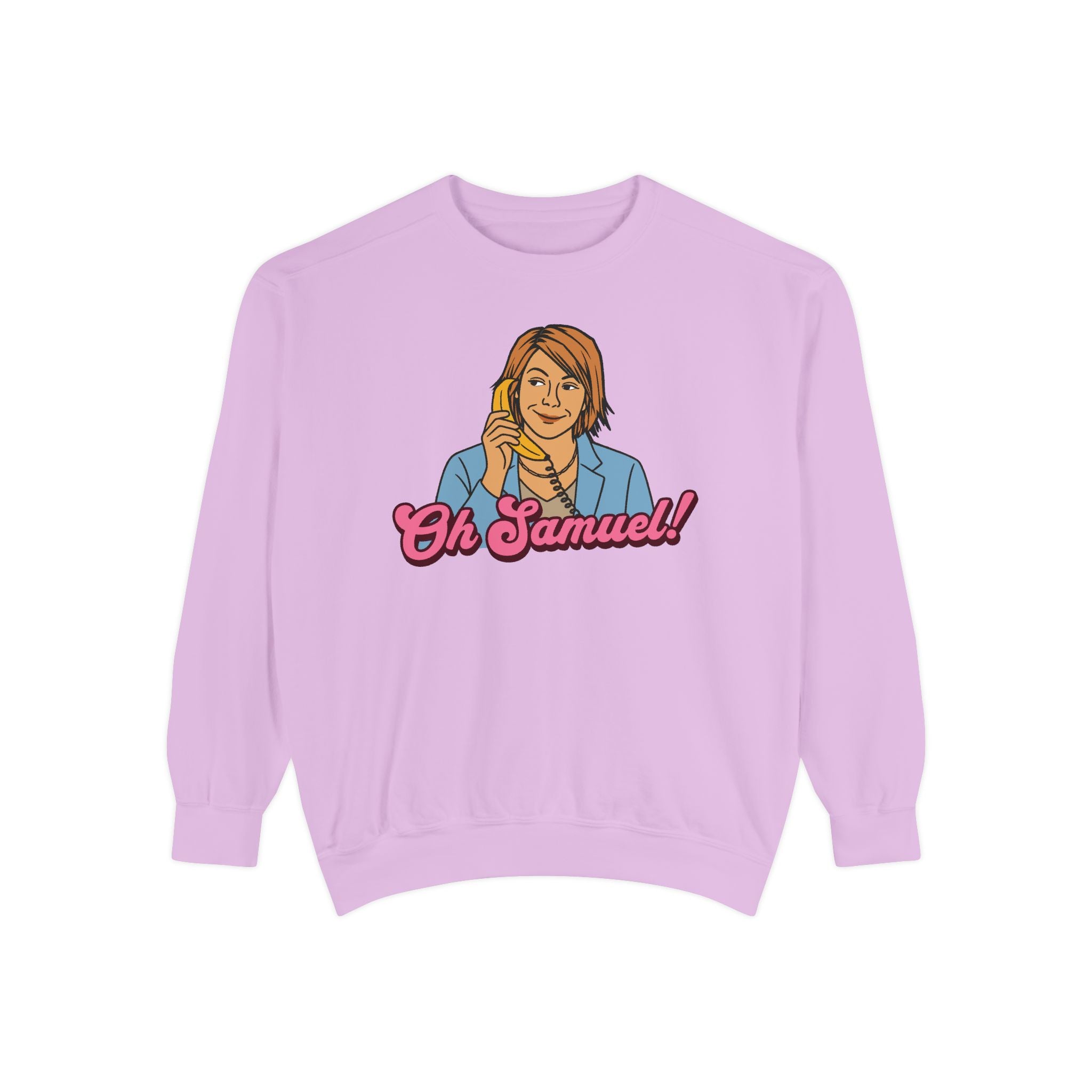 "Oh Samuel" Cozy Unisex Crewneck